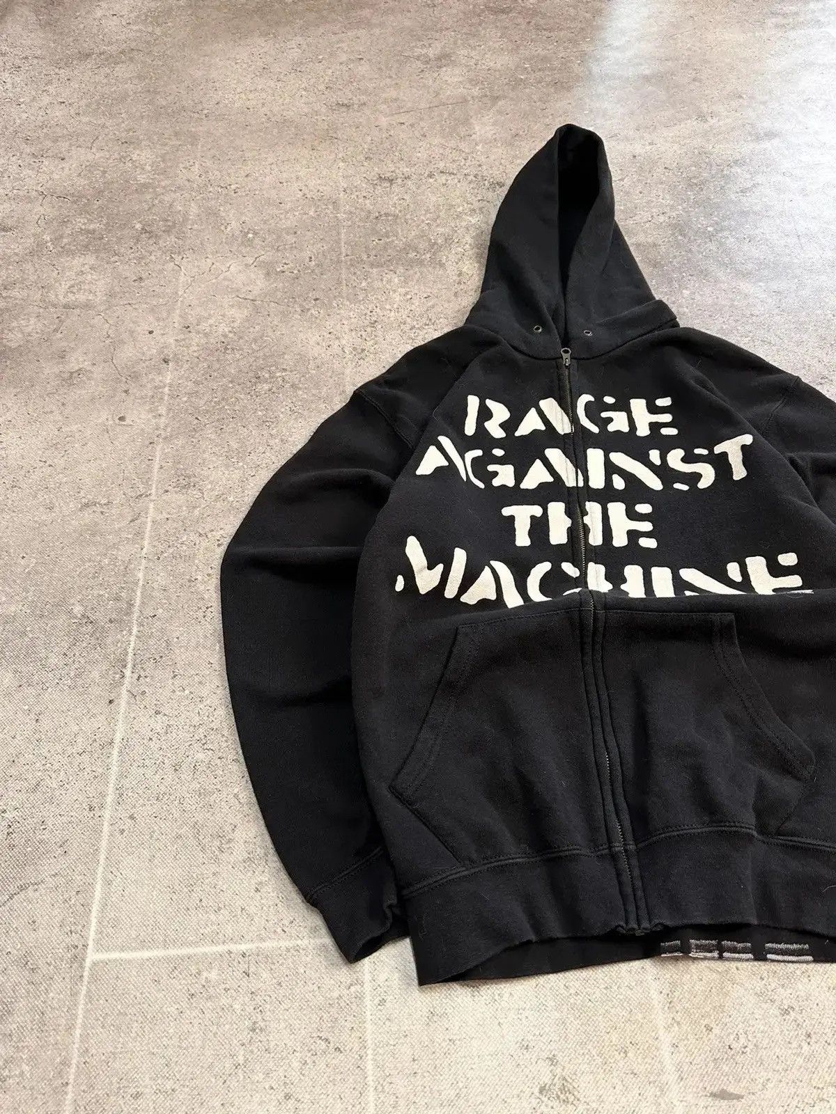 Rage Against The Machine × Vintage RARE Vintage Rage Against The Machine Hoodie Size US M / EU 48-50 / 2 - 5 Thumbnail