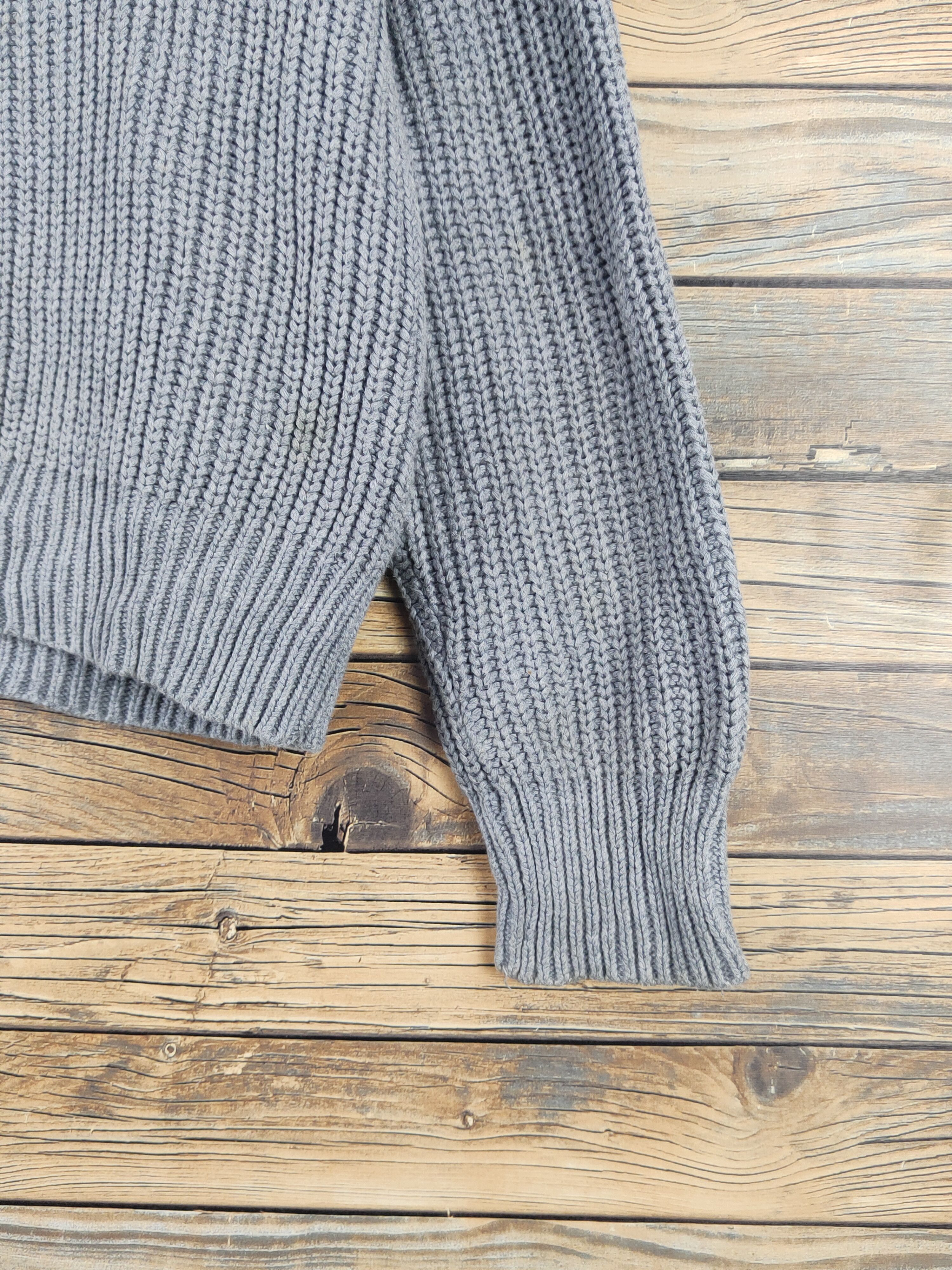 Japanese Brand Nostalgia Gray Knitwear Sweatshirts #W1739 Size US M / EU 48-50 / 2 - 6 Thumbnail