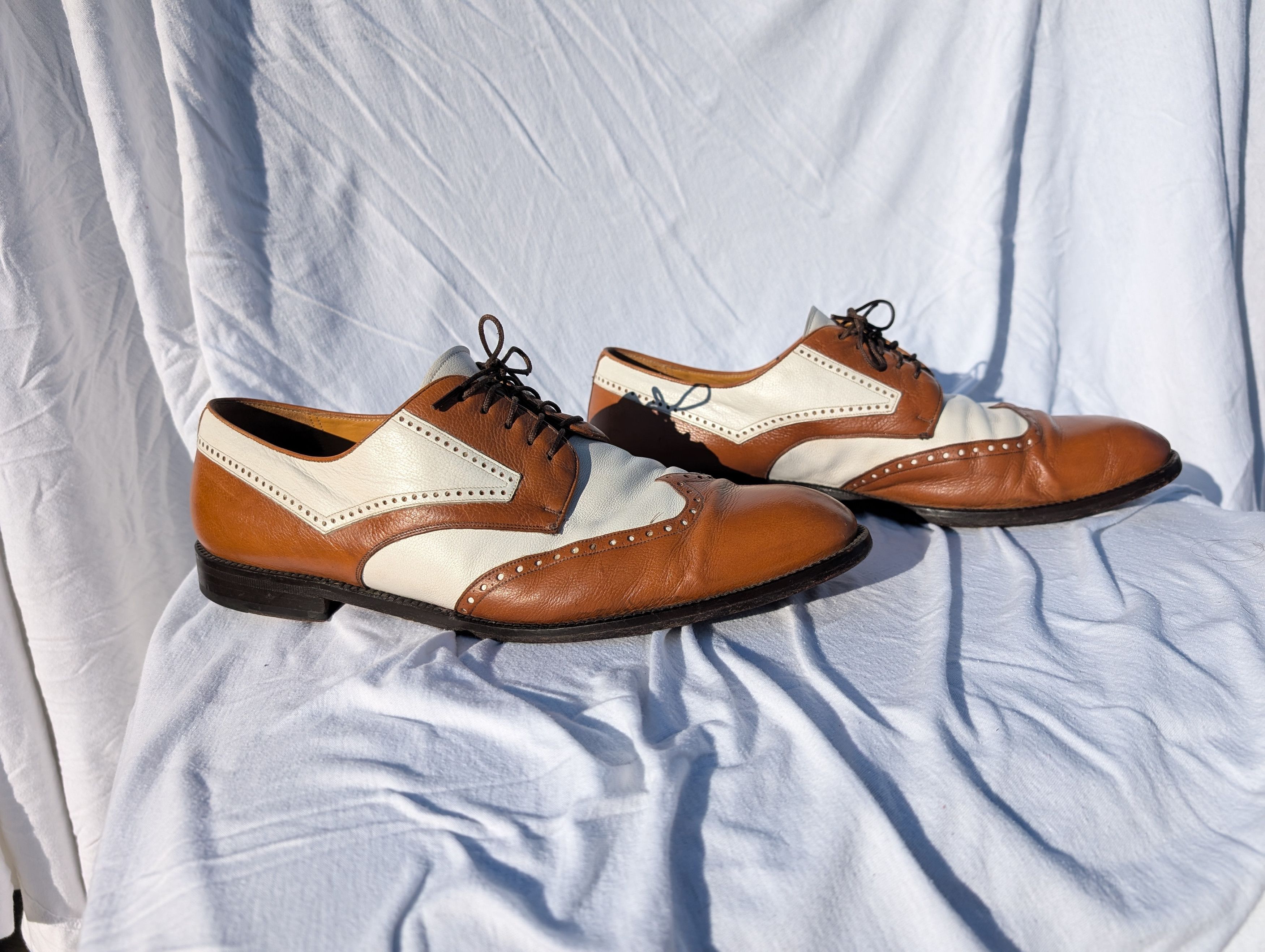Mezlan Vintage Men's Wingtip Brogues Size US 13 / EU 46 - 1 Thumbnail