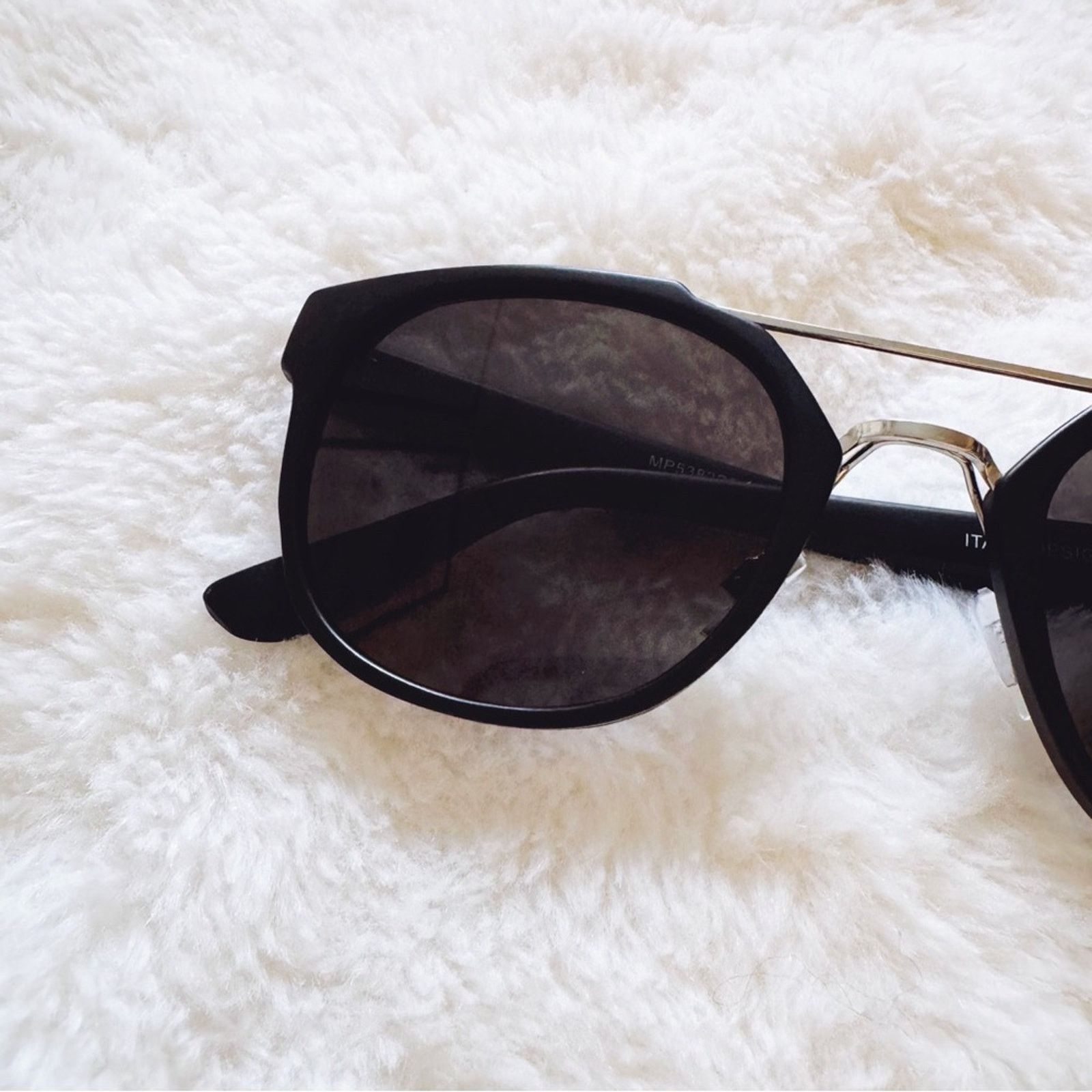 Other Ansel Black Bold Round Sunglasses Size ONE SIZE - 2 Thumbnail