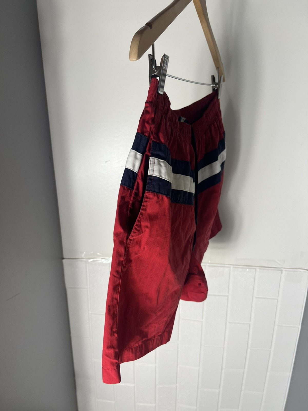 Polo Ralph Lauren × Vintage VERY RARE POLO SPORT RALPH LAUREN NYLON DESIGNER SHORTS 90s Size US 32 / EU 48 - 5 Thumbnail