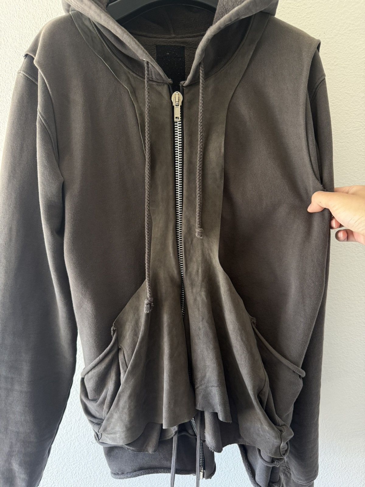 Rick Owens 2004 Slab Layered Hoodie L Size US L / EU 52-54 / 3 - 2 Thumbnail