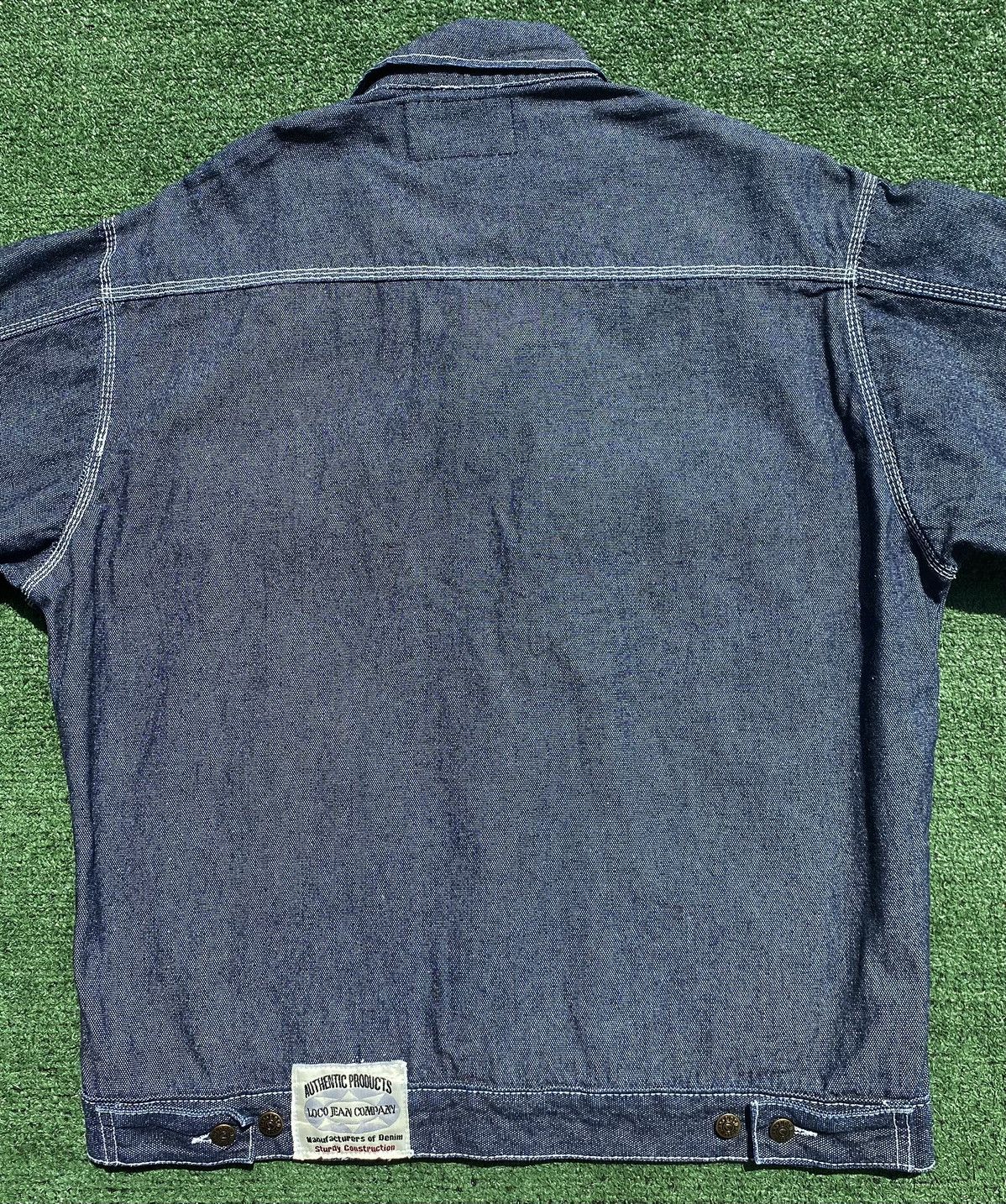 Other Vintage Y2K Loco Jean Streetwear Denim Jacket Men’s 2XL Size US XXL / EU 58 / 5 - 7 Thumbnail
