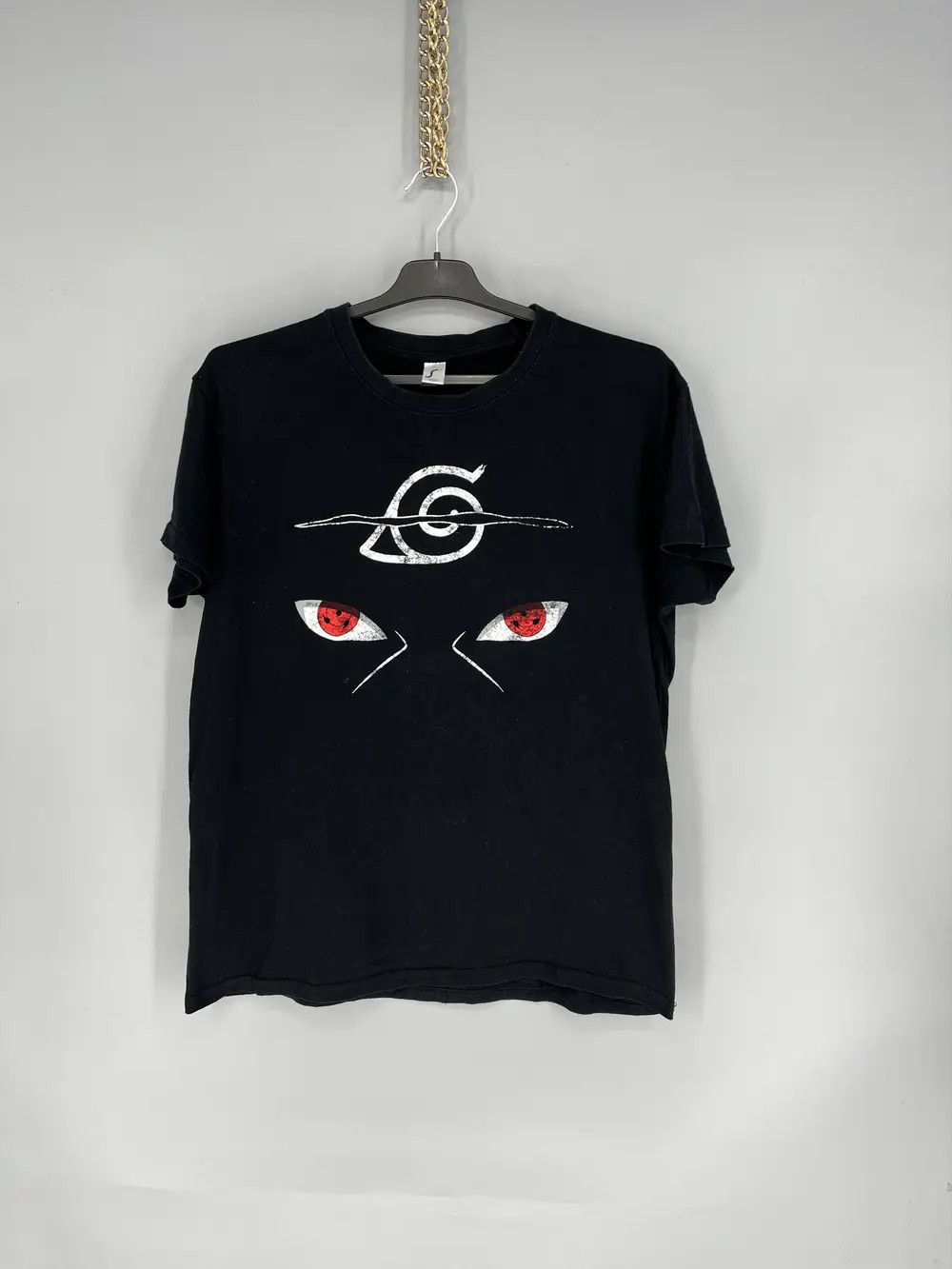 Anime Vintage Y2K Sasuke Uchiha Anime Manga Hall T-shirt 4 Naruto Size US M / EU 48-50 / 2 - 1 Thumbnail
