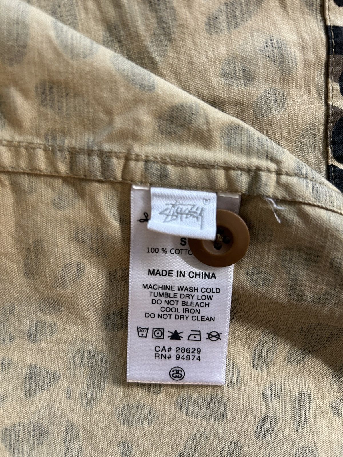 Stussy Stussy Cheetah Print Shirt - Hold Di Medz Size US S / EU 44-46 / 1 - 6 Thumbnail
