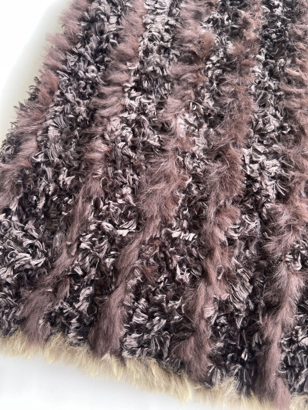 Japanese Brand Rosase Club Rabbit Fur Reversible Vest Jacket Size L / US 10 / IT 46 - 4 Thumbnail
