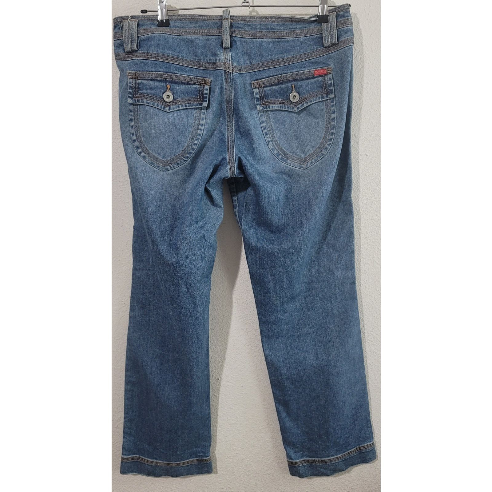 Buffalo David Bitton Buffalo David Bitton Stone Washed Nadine Women's Jeans 32 Size 32" / US 10 / IT 46 - 3 Thumbnail