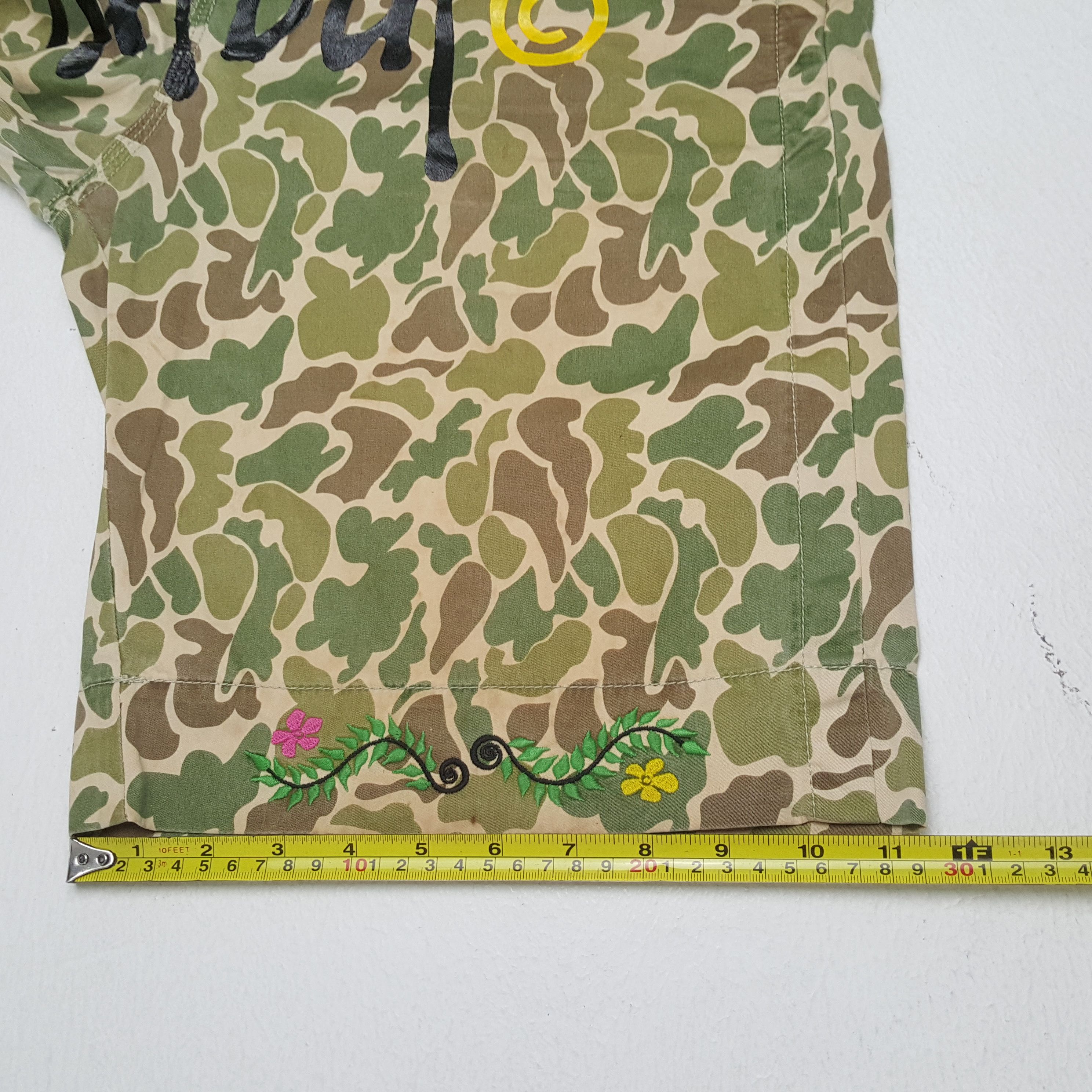 Stussy × Vintage Vintage STUSSY Streetwear Skateboard Logo Style Short Pants Size US 32 / EU 48 - 8 Thumbnail