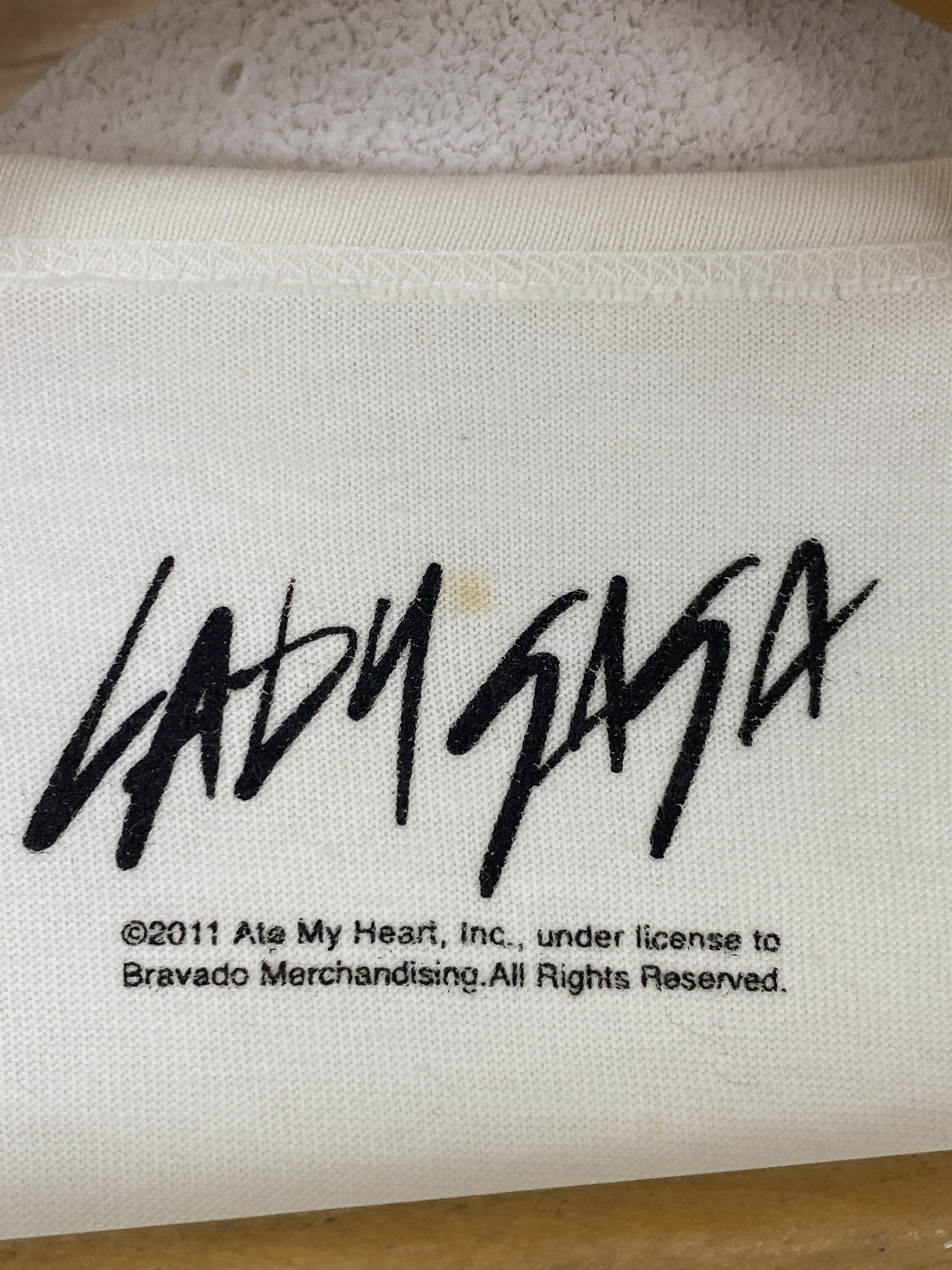 Rockstar Games × Vintage Lady Gaga I'm A Free Bitch Tee Shirt TA0612 Size US XXS / EU 40 - 6 Thumbnail