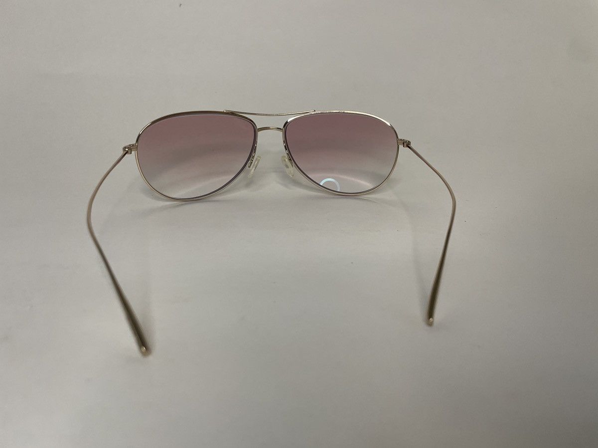Oliver Peoples Oliver Peoples Tavener, gold aviator frames Size ONE SIZE - 2 Thumbnail