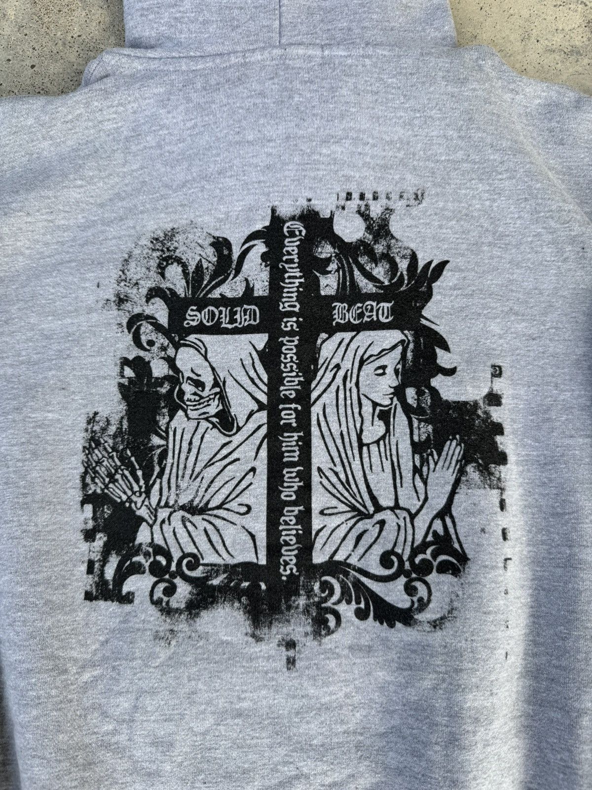14th Addiction Distressed Punk Gothic Skull Cross seditionaries Styled Size US L / EU 52-54 / 3 - 2 Thumbnail