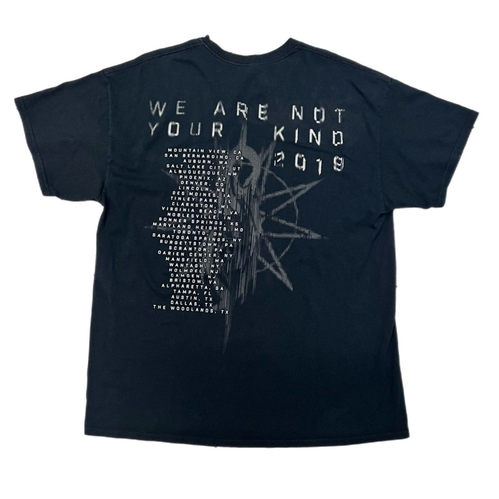 Gildan Slipknot “We Are Not Your Kind” 2019 Tour Graphic Tee Size US XL / EU 56 / 4 - 2 Thumbnail