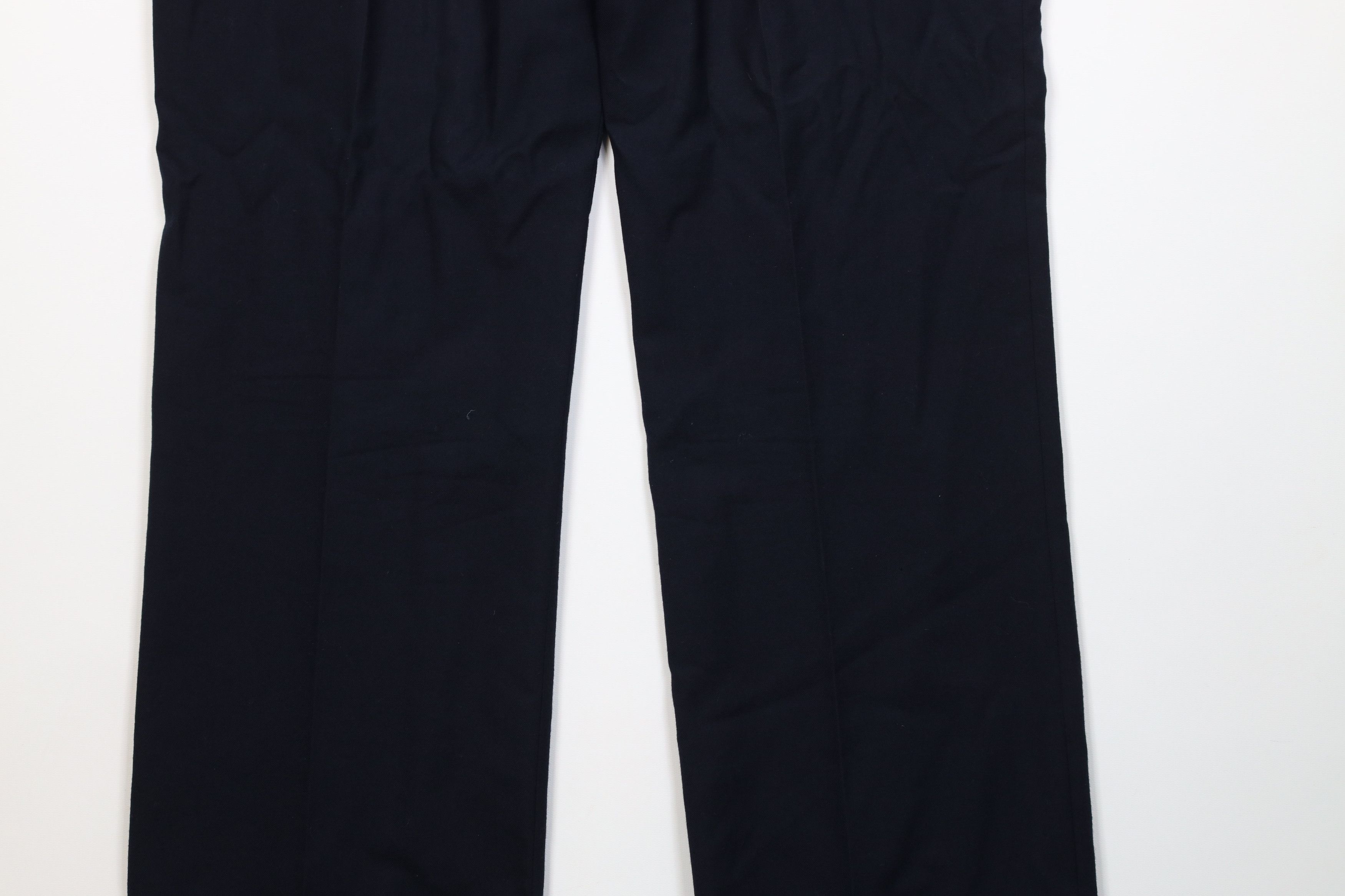 Vintage Vintage 70s Streetwear Heavy Wool Knit Wide Leg Chino Pants Size US 36 / EU 52 - 15 Thumbnail