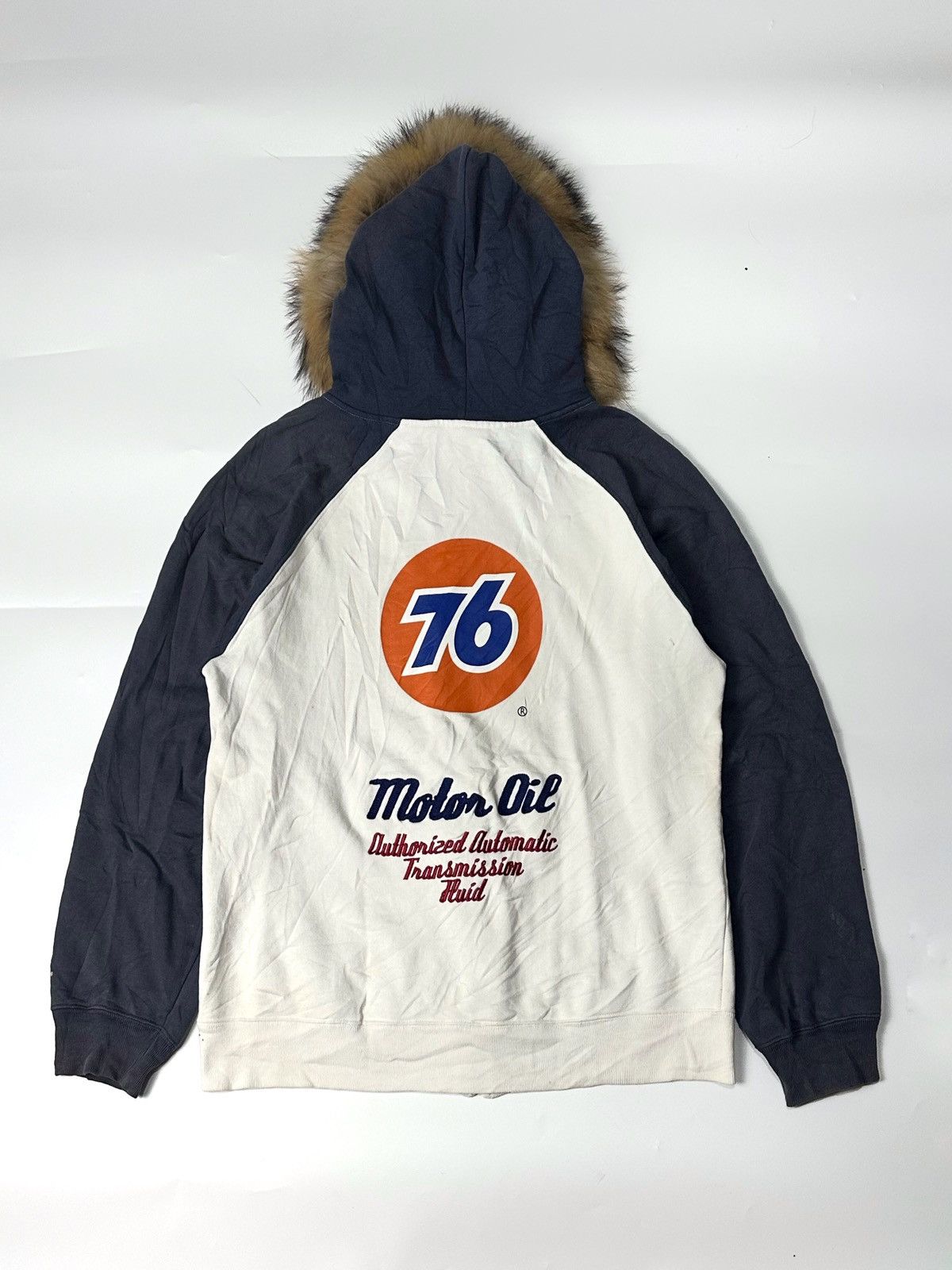 Hysteric Glamour Faux Fur Hoodie Union 76 Lubricant Ifsix Lgb Styled Size US M / EU 48-50 / 2 - 2 Thumbnail