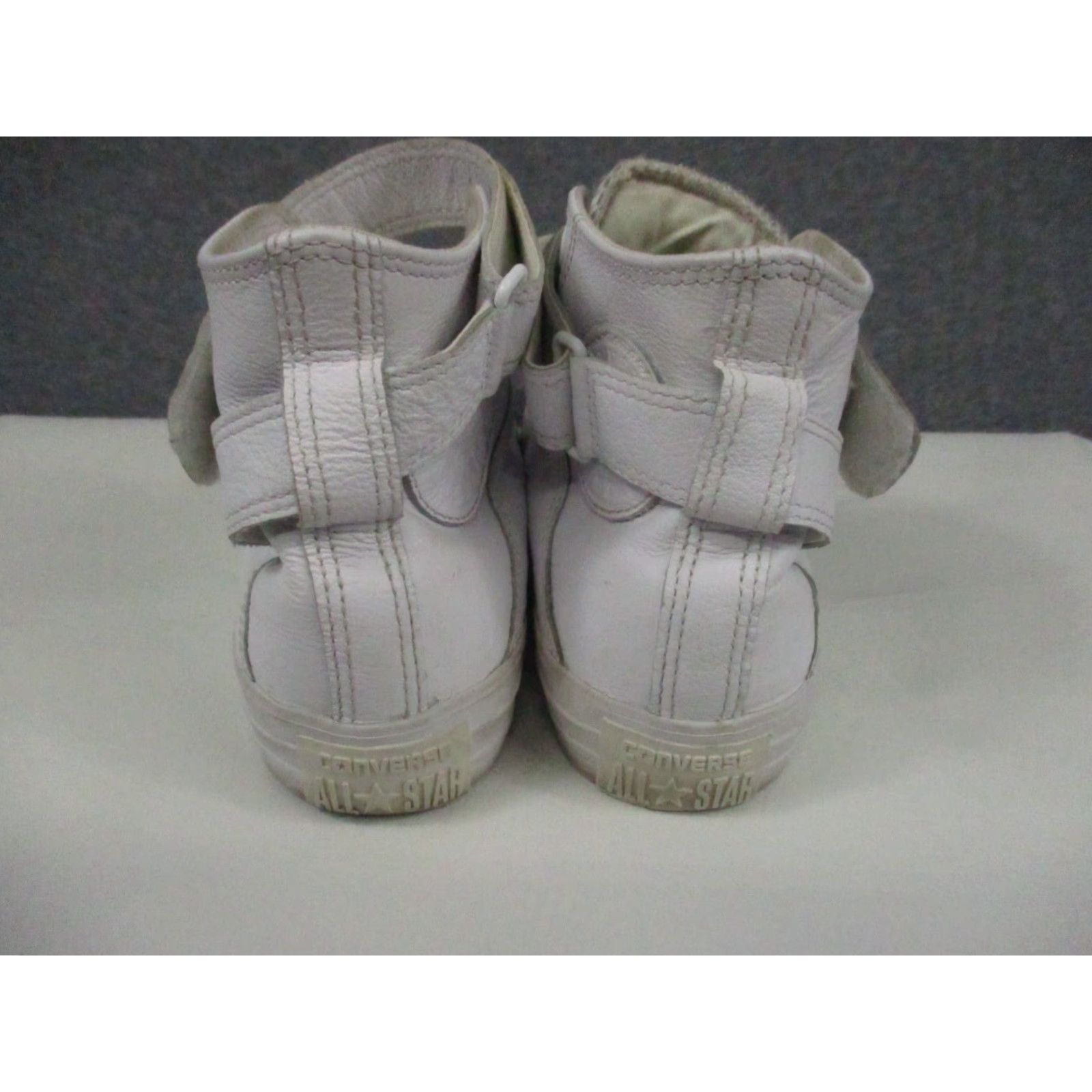 Converse Converse All Star Leather HI-Top Women Ivory White 7 Size US 7 / IT 37 - 4 Thumbnail