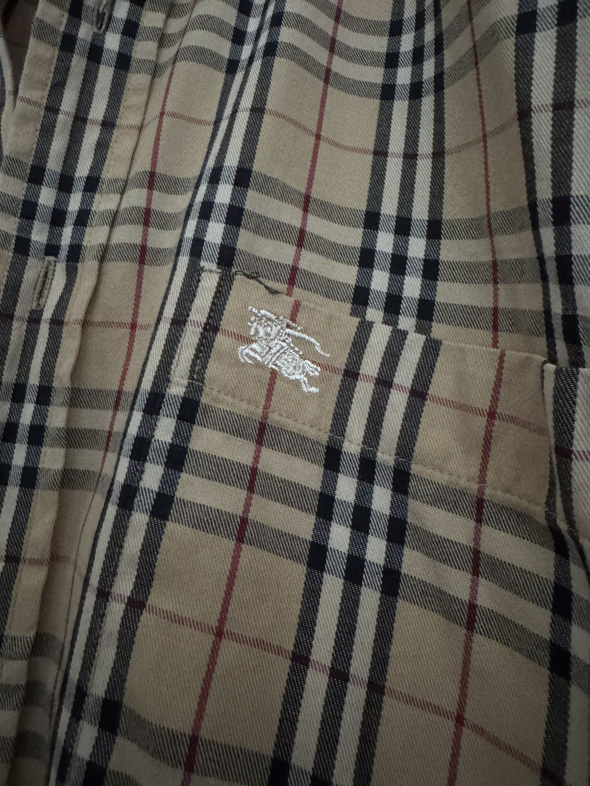 Burberry Burberry check short sleeve shirt Size US M / EU 48-50 / 2 - 3 Thumbnail