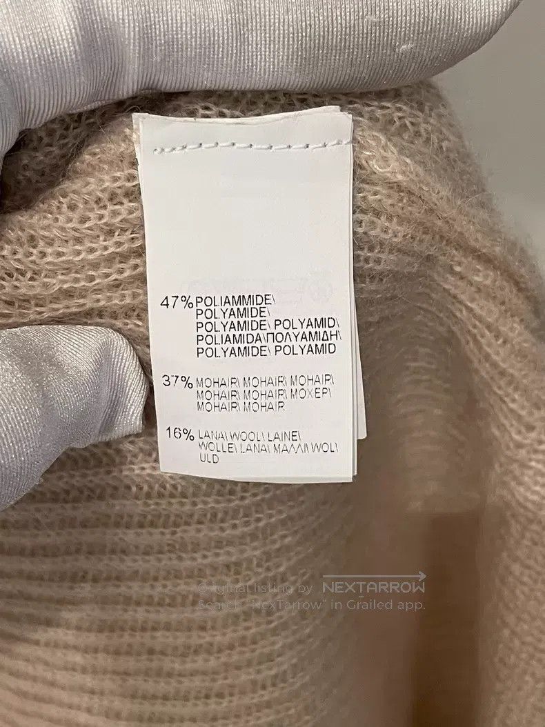 Brunello Cucinelli Brunello Cucinelli Nude pink nylon mohair sweater Size M / US 6-8 / IT 42-44 - 5 Thumbnail