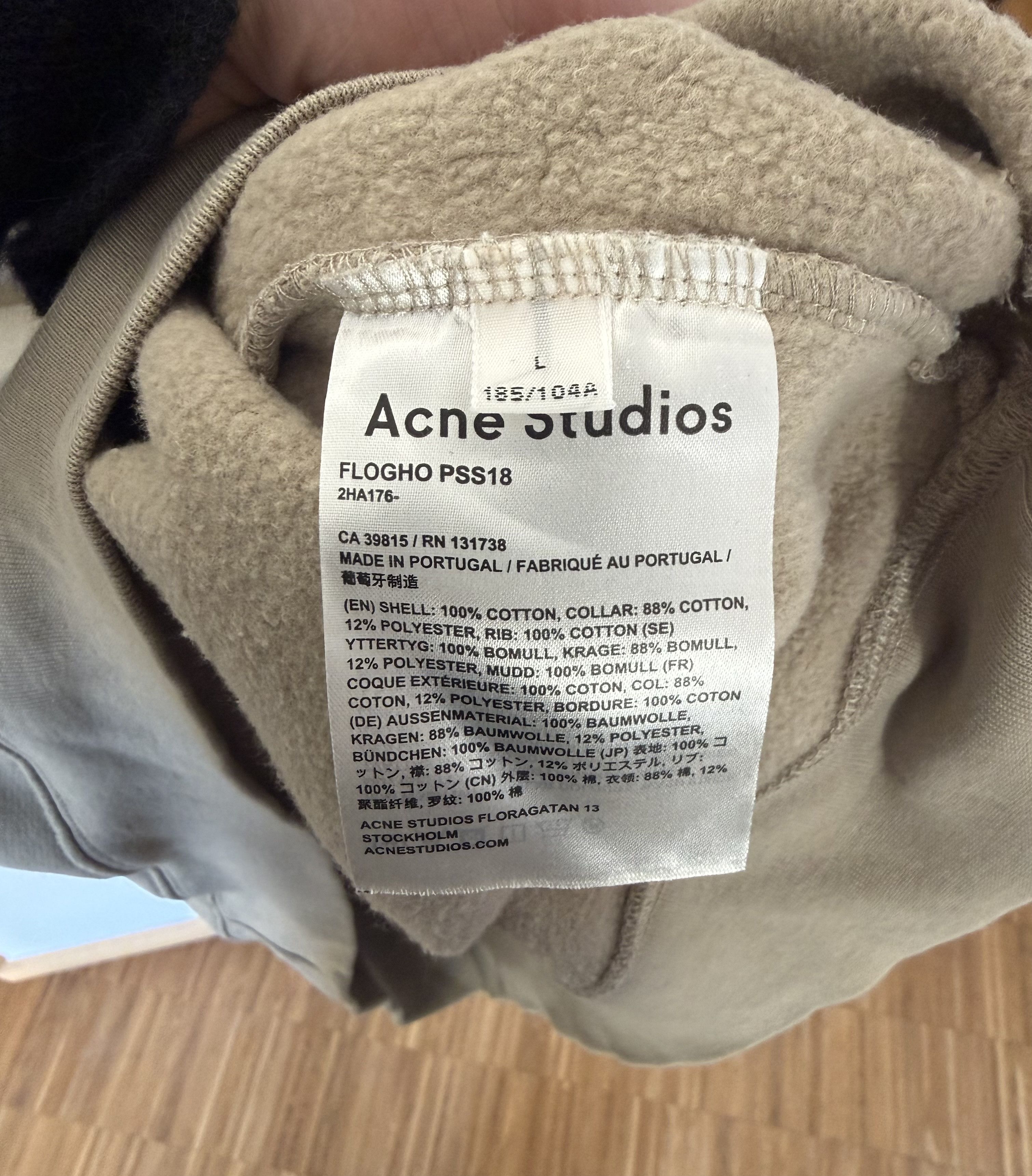 Acne Studios Acne Studios cotton collared sweatshirt Size US L / EU 52-54 / 3 - 3 Thumbnail