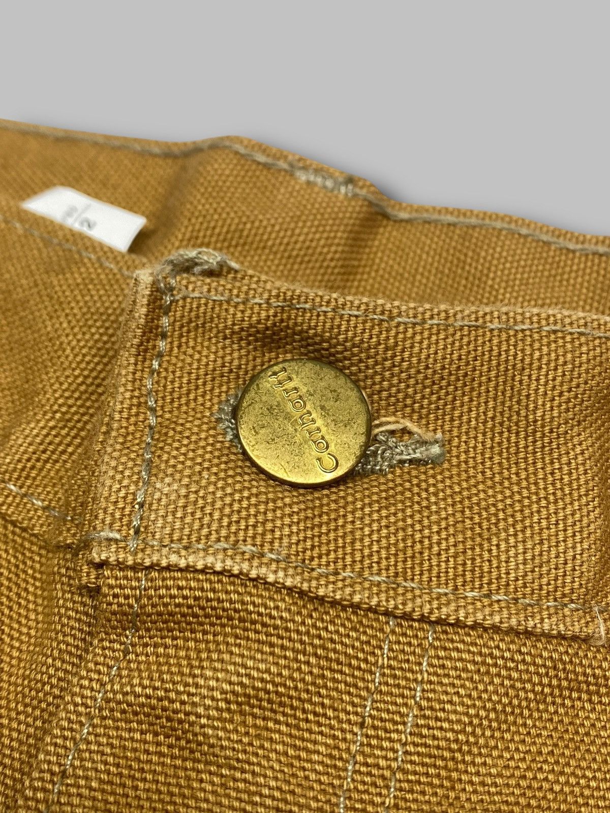 Carhartt Vintage Carhartt Double Knee Work Pants Brown B01 BRN Size US 36 / EU 52 - 14 Thumbnail