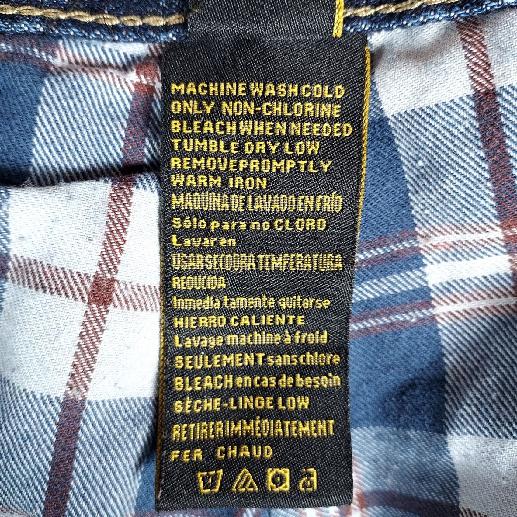 Vintage Mens Stanley Carpenter Jeans 42x30 Blue Denim Flannel Lined Workwear Pants Size US 42 / EU 58 - 5 Thumbnail