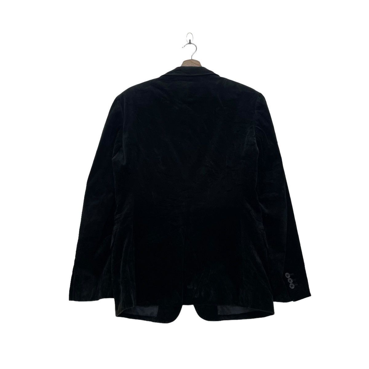 Issey Miyake 🔥Black Velvet Tornado Mart Japan Single Button Jacket Size US M / EU 48-50 / 2 - 3 Thumbnail