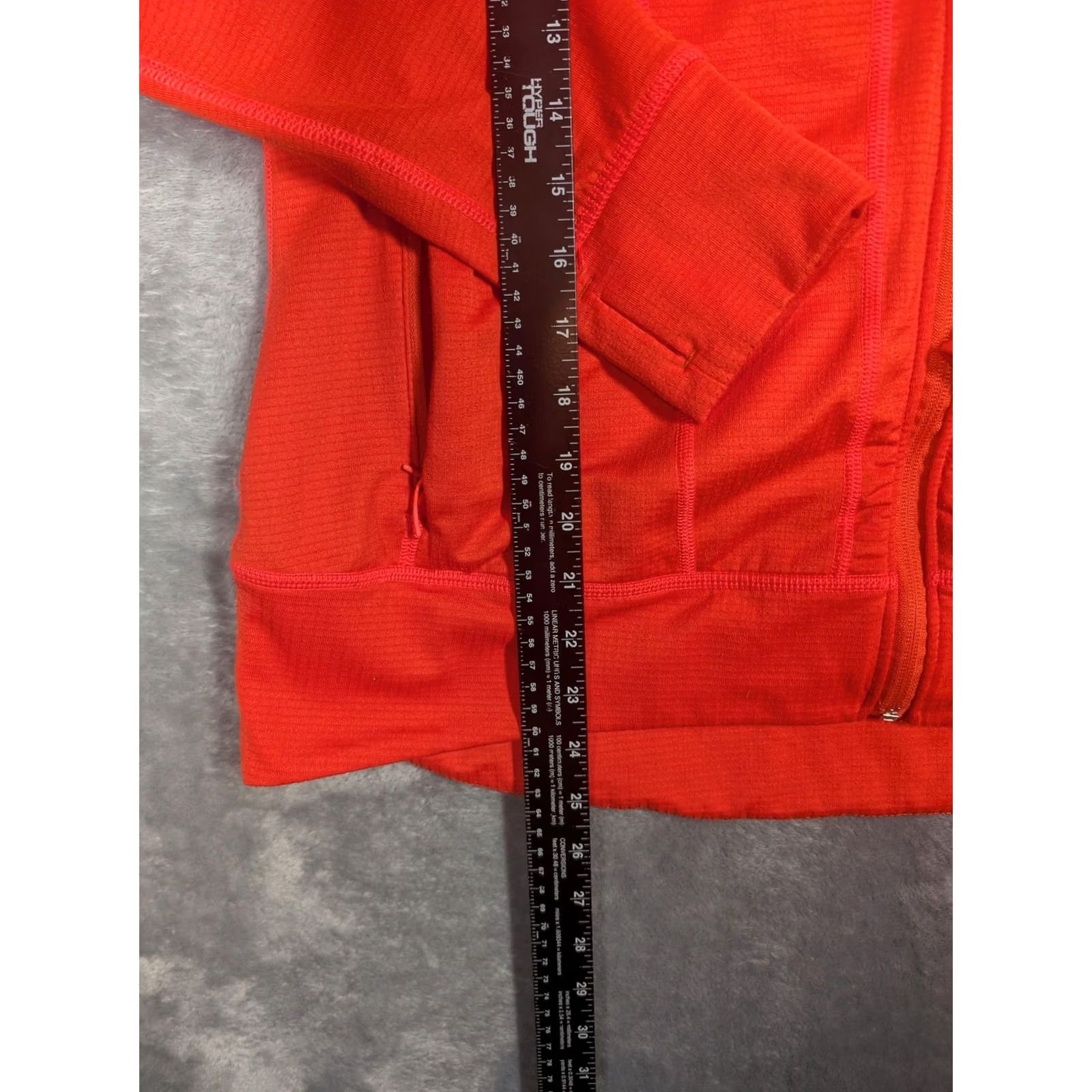 Eddie Bauer Eddie Bauer First Ascent Jacket Womens XL Orange Hooded Full Zip Fleece Athletic Size XL / US 12-14 / IT 48-50 - 2 Thumbnail