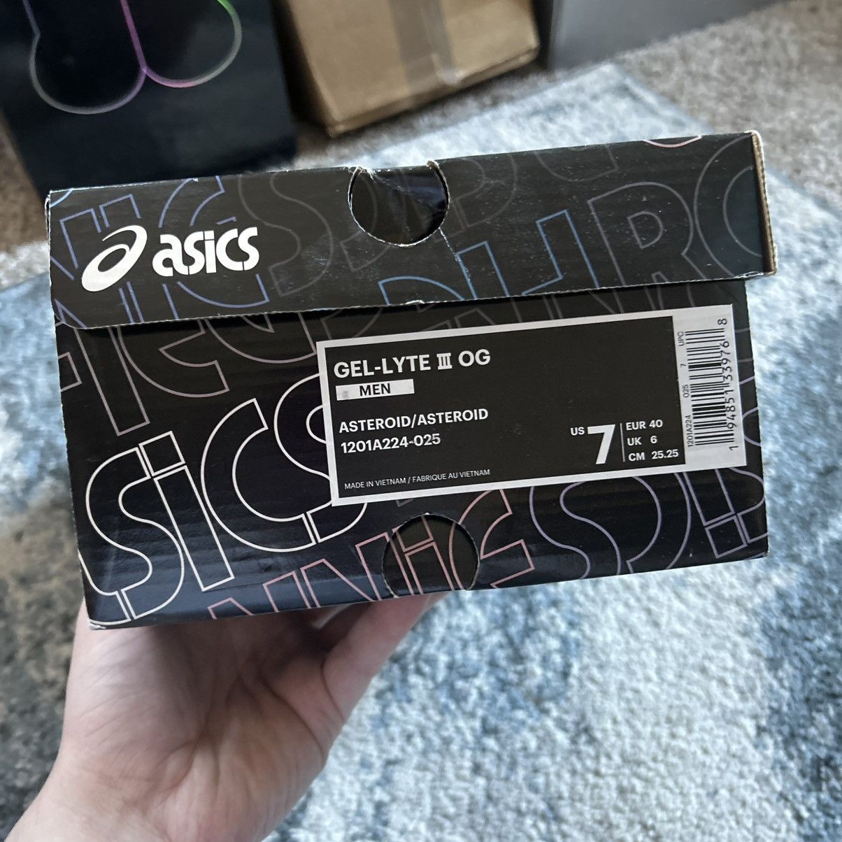 1201A224-025 2020 KXTH GEL LYTE iii “THE PALETTE” ASTEROiD