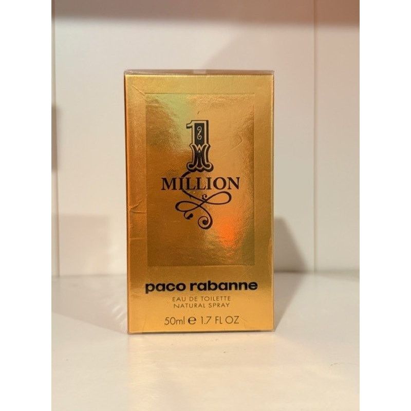Paco Rabanne Paco Rabanne 1 Million EDT 50ml Cologne Gold Bottle Sealed Size ONE SIZE - 1 Thumbnail