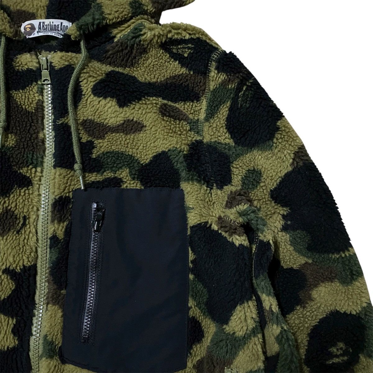 Bape Bape 1st Camo Boa Fleece Jacket Size XS / US 0-2 / IT 36-38 - 17 Thumbnail