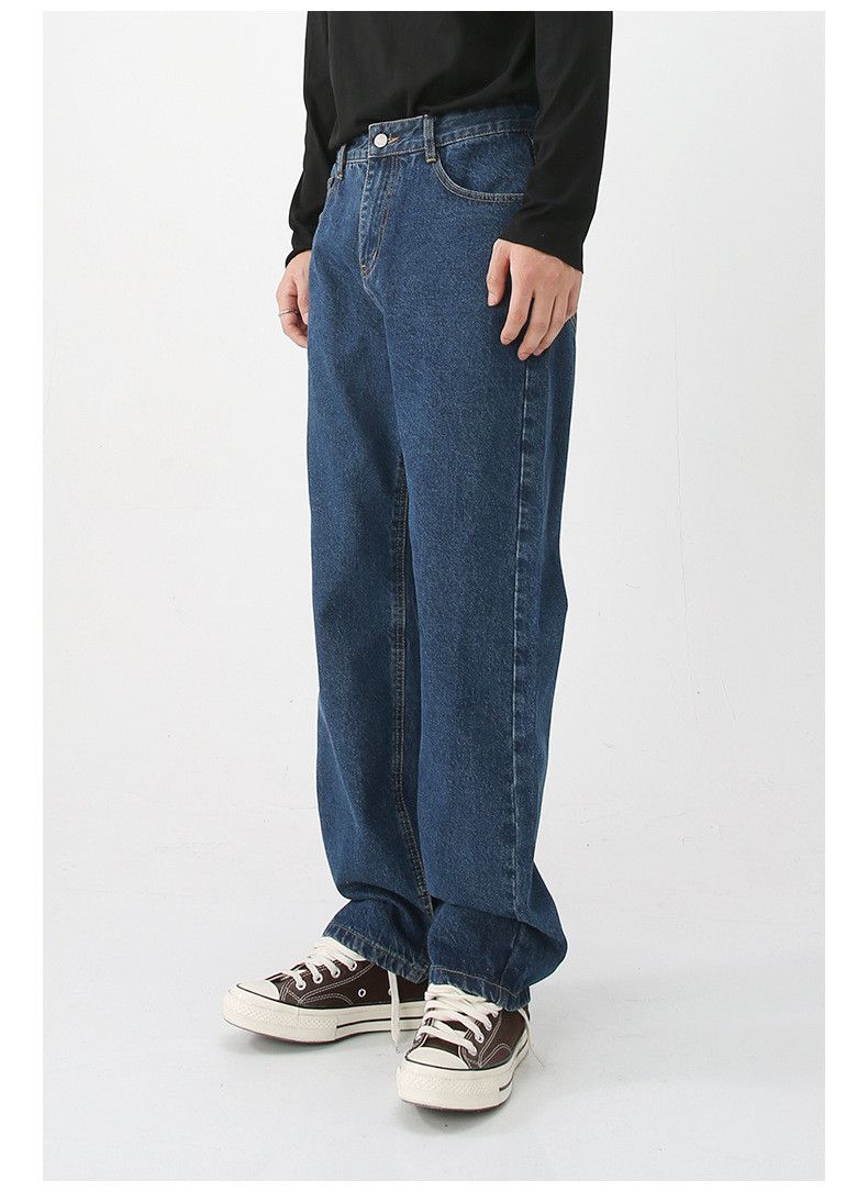 Japanese Brand Japanese retro dark blue loose casual jeans y2k Size US 32 / EU 48 - 3 Thumbnail