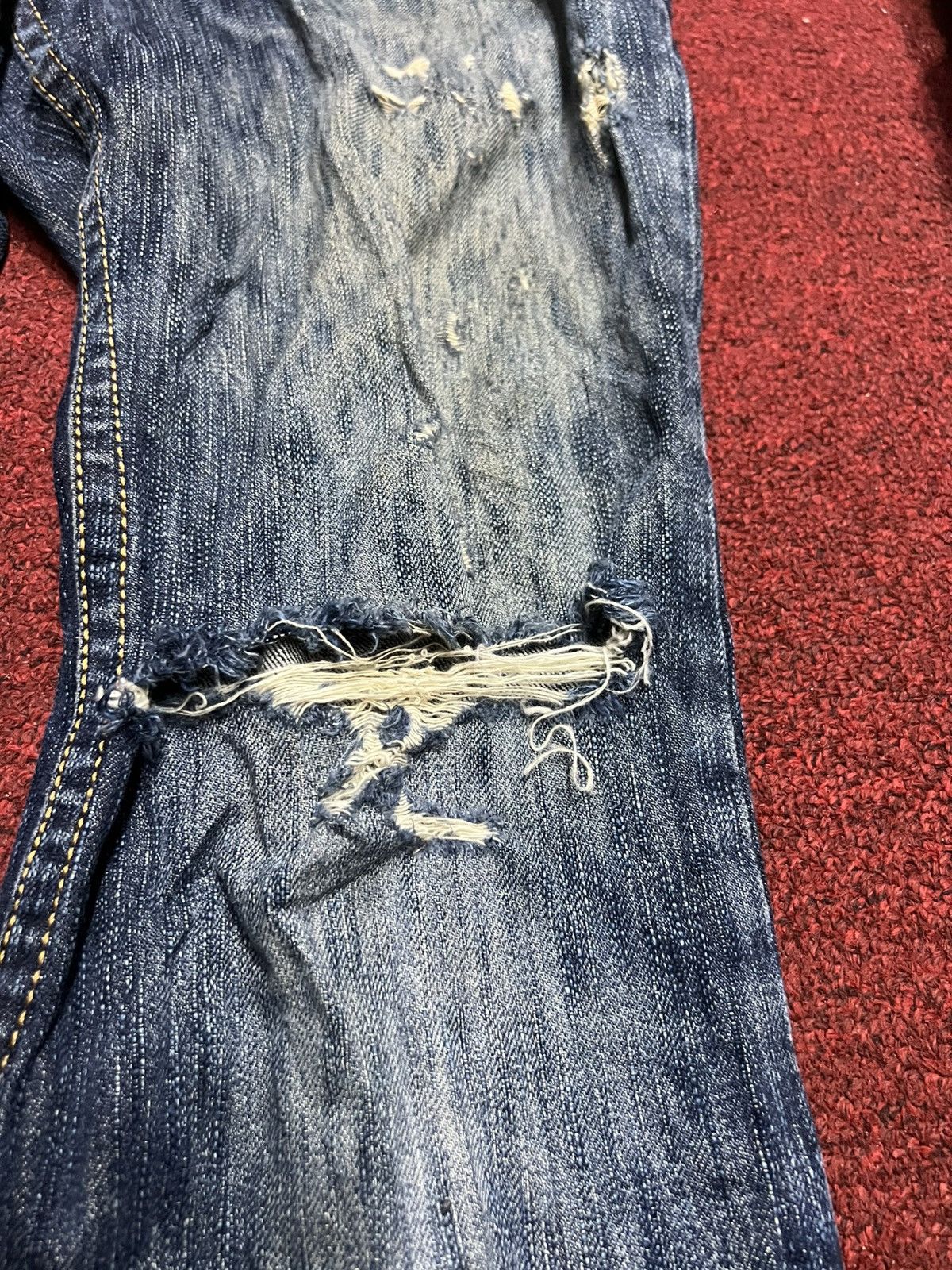 Japanese Brand Kyoji maruyama denim jeans zipper japan vintage Size US 33 - 12 Thumbnail