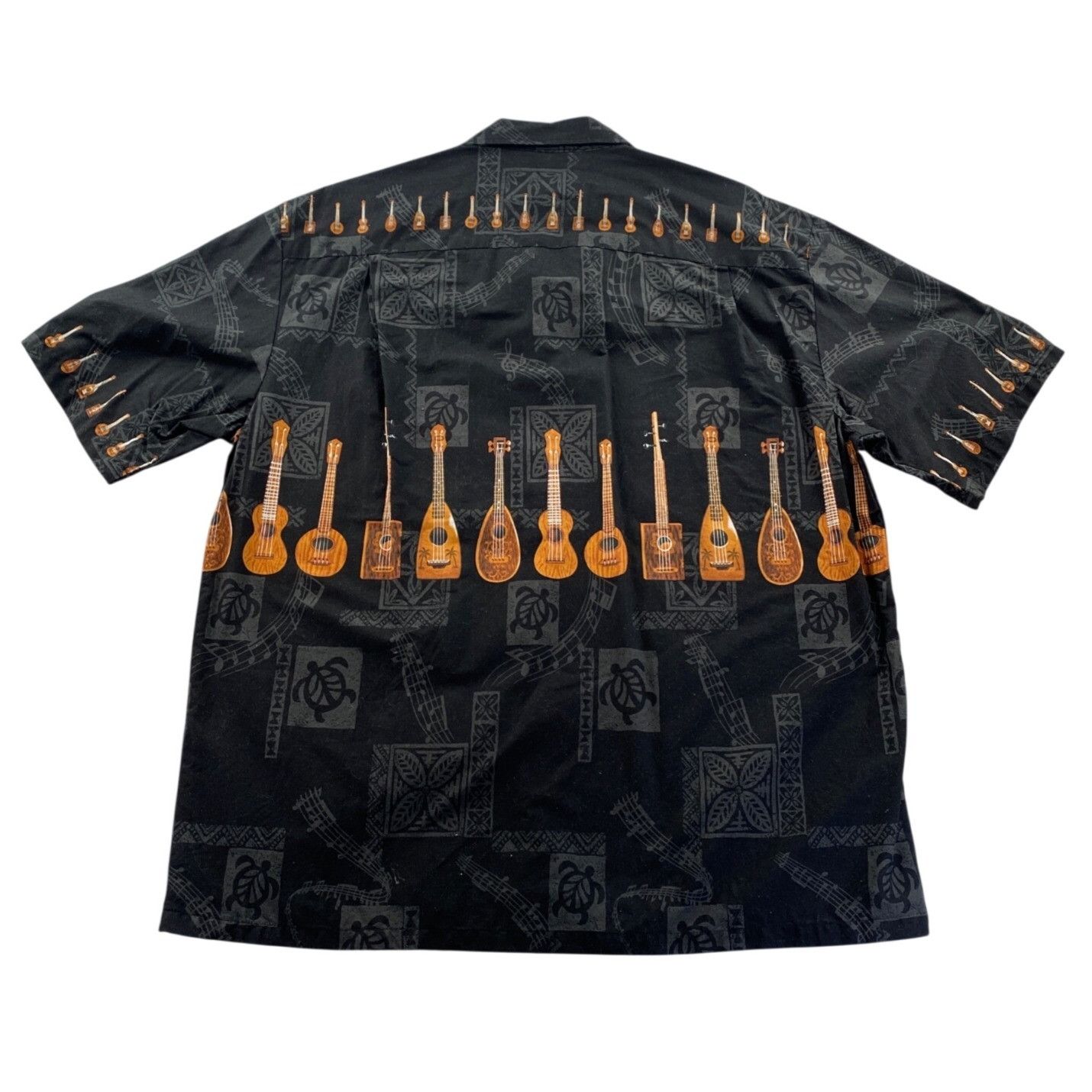 Pacific Legend Vintage Pacific Legend Mens Ukelele Hawaiian Shirt XXL Size US XXL / EU 58 / 5 - 2 Thumbnail