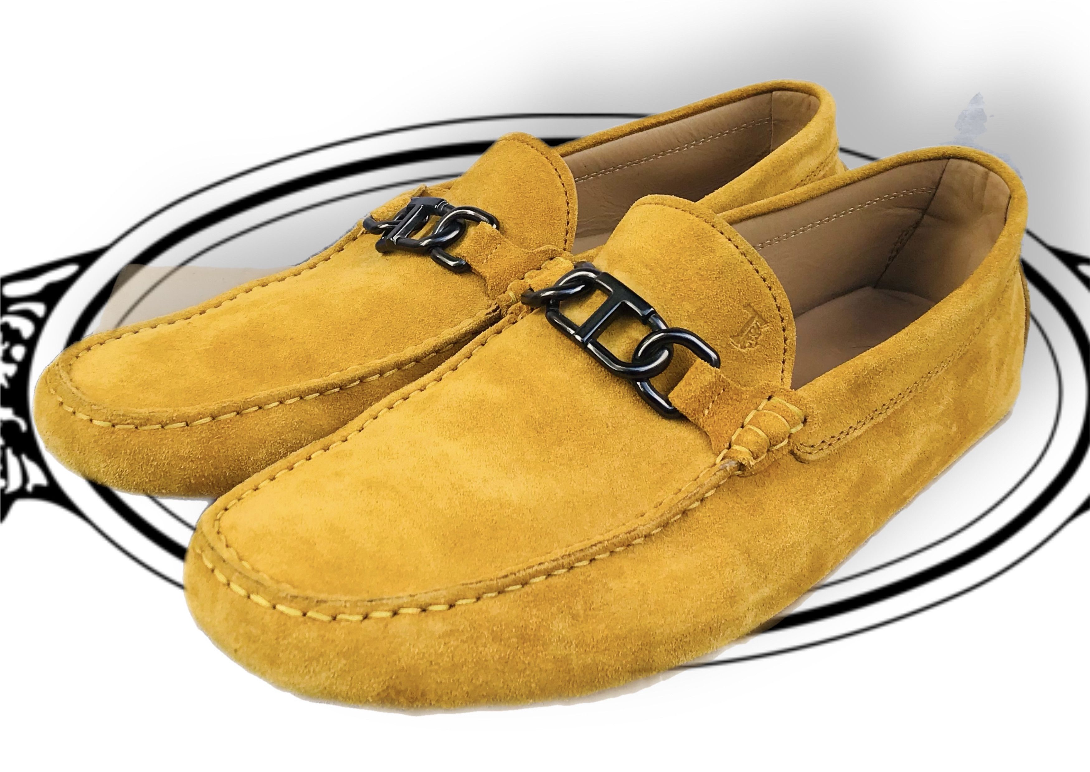 Tod's Tod's Gommino Men's Driving Shoes Loafers Suede Slip On Size US 10.5 / EU 43-44 - 1 Thumbnail