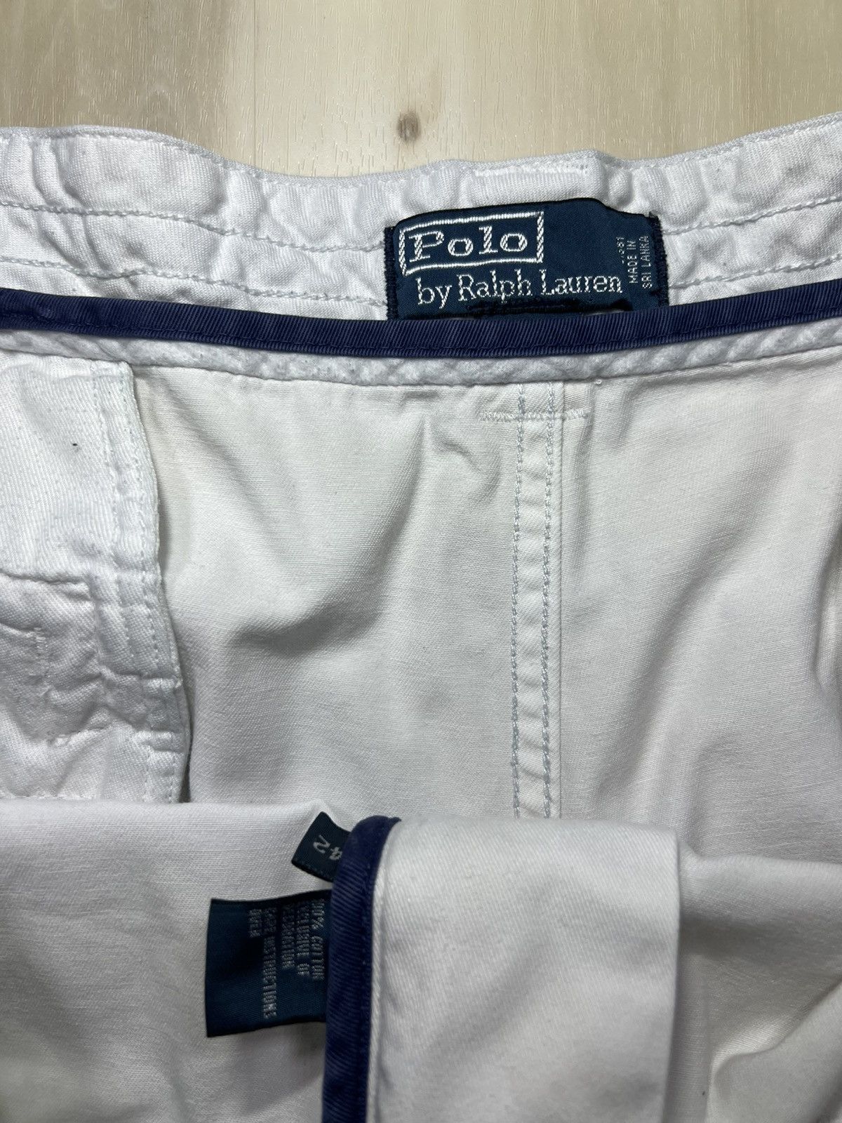 Polo Ralph Lauren Polo Ralph Lauren Shorts sz 42 White Cargo Pockets Utility Size US 42 / EU 58 - 6 Thumbnail