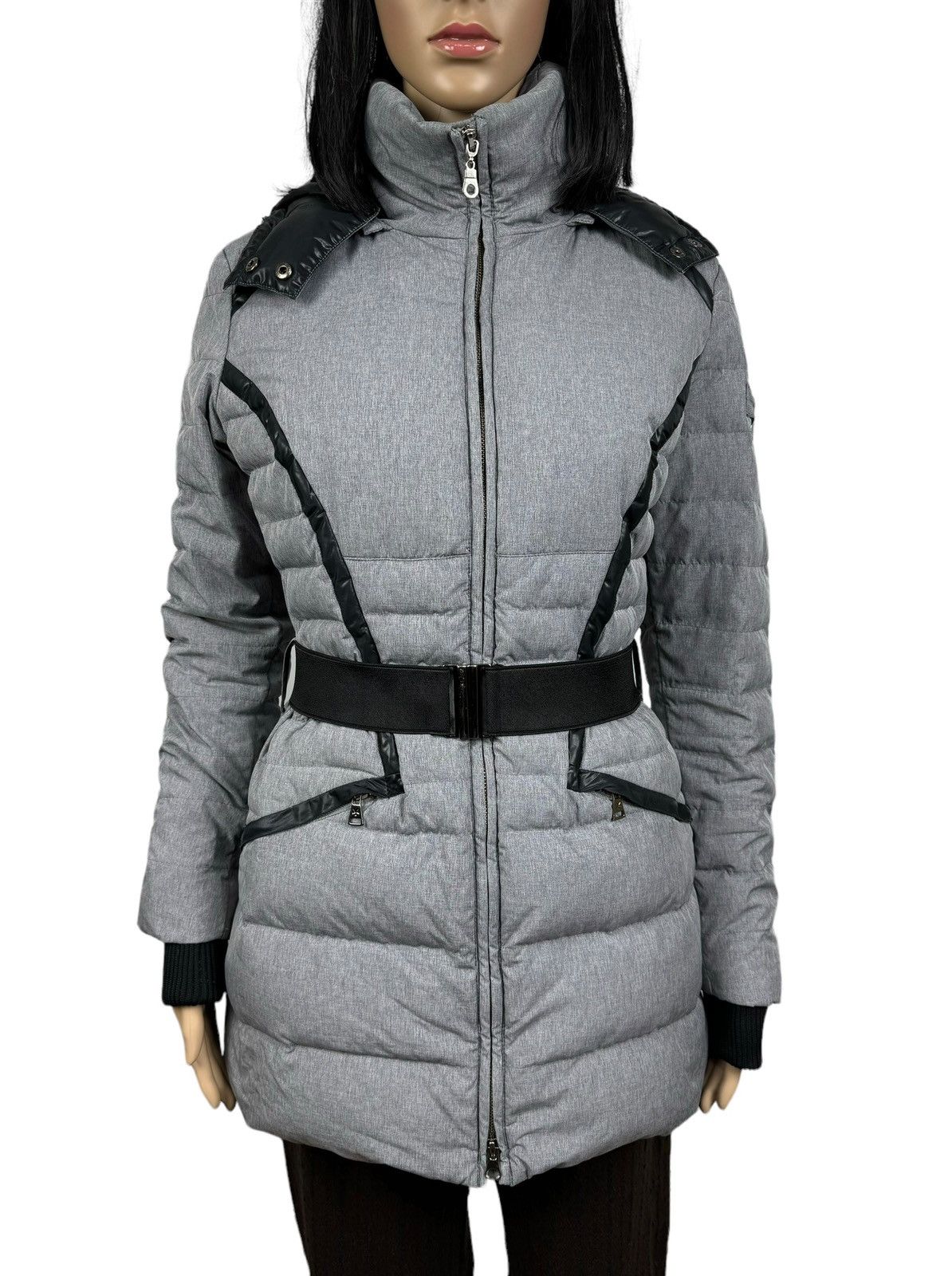 Other Who’s Who Grey Down Quilted Jacket Hooded size S Size S / US 4 / IT 40 - 4 Thumbnail