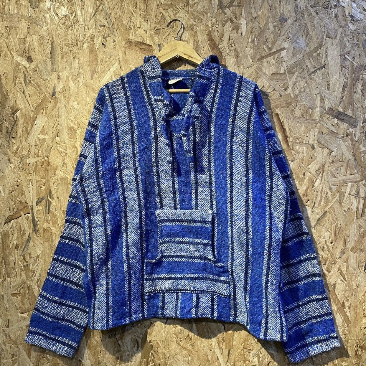 Baja Joe × Mexican Threads × Vintage Cuamatzi Mexican Baja Joe Drug Rug Hoodie Size US XL / EU 56 / 4 - 1 Thumbnail