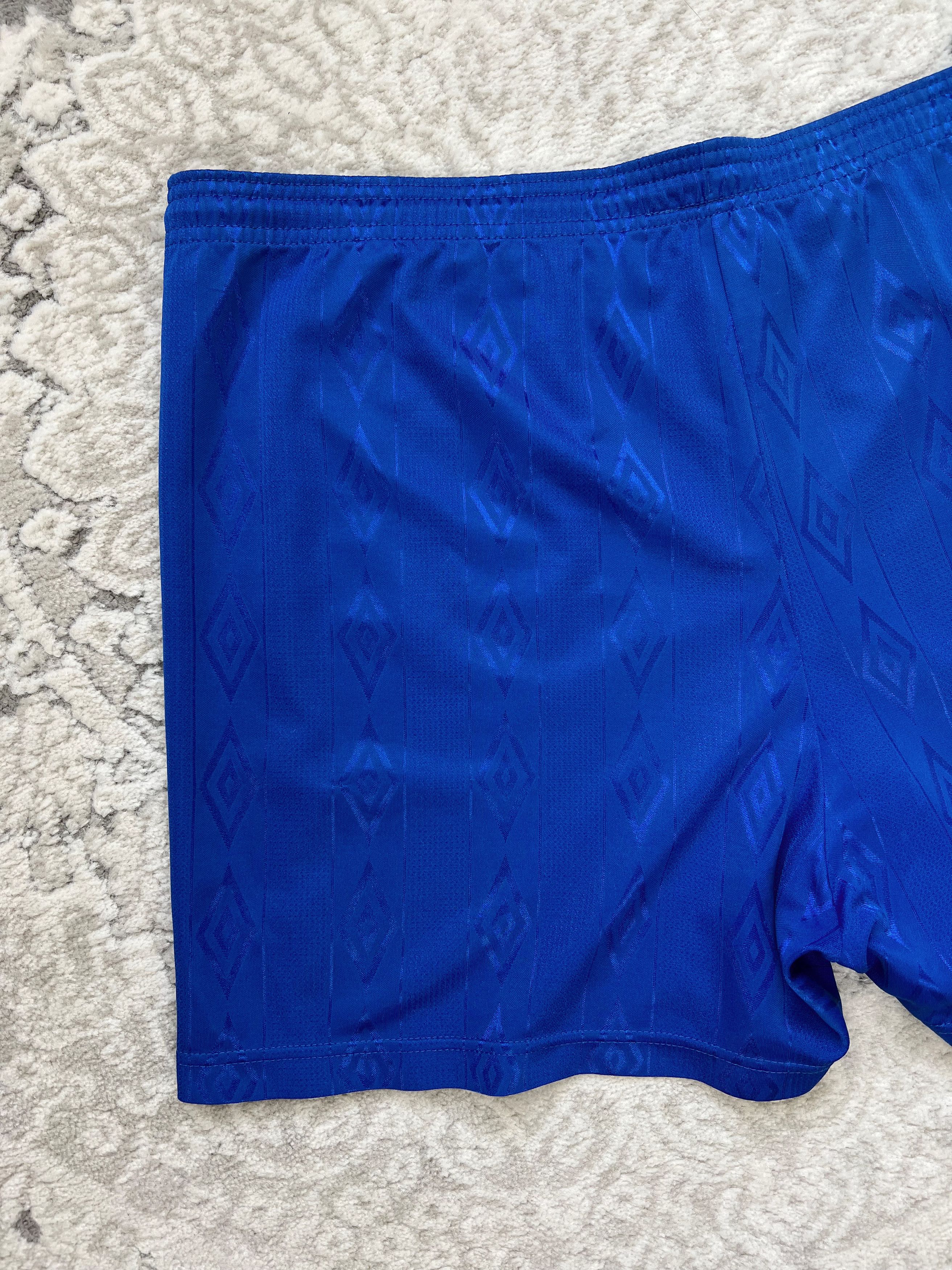 Umbro × Vintage Vintage Umbro Diamond Pattern Football Soccer Shorts Size US 36 / EU 52 - 8 Thumbnail
