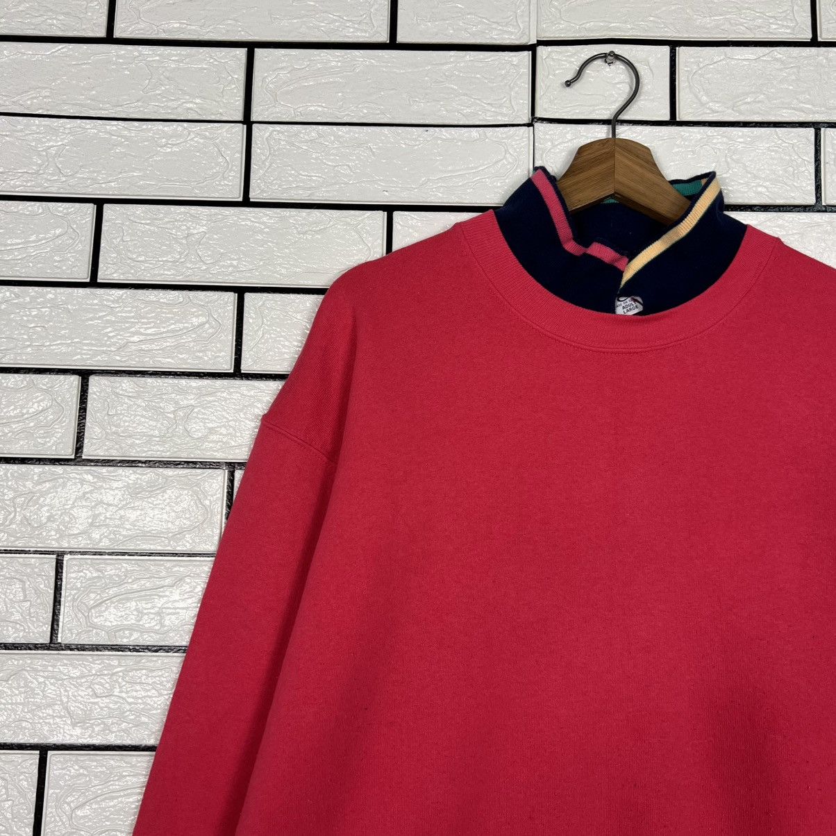 Vintage Vintage 90's CAL CRU Made in Usa Plain Sweatshirt #4102-C186 Size US L / EU 52-54 / 3 - 4 Thumbnail