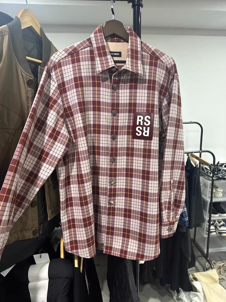 Raf Simons Raf Simons 18ss plaid leather shirt jacket-2505 Size US M / EU 48-50 / 2 - 1 Thumbnail