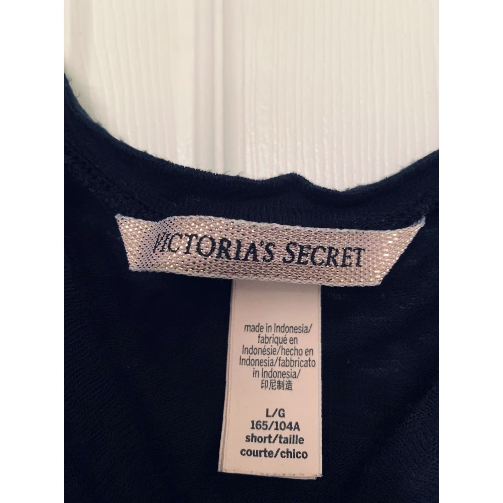 Vintage Victoria Secret Love Black Long Sleeve T-Shirt Women’s L Women Black Long Sleeve Shirt Regular Size L Size L / US 10 / IT 46 - 2 Thumbnail