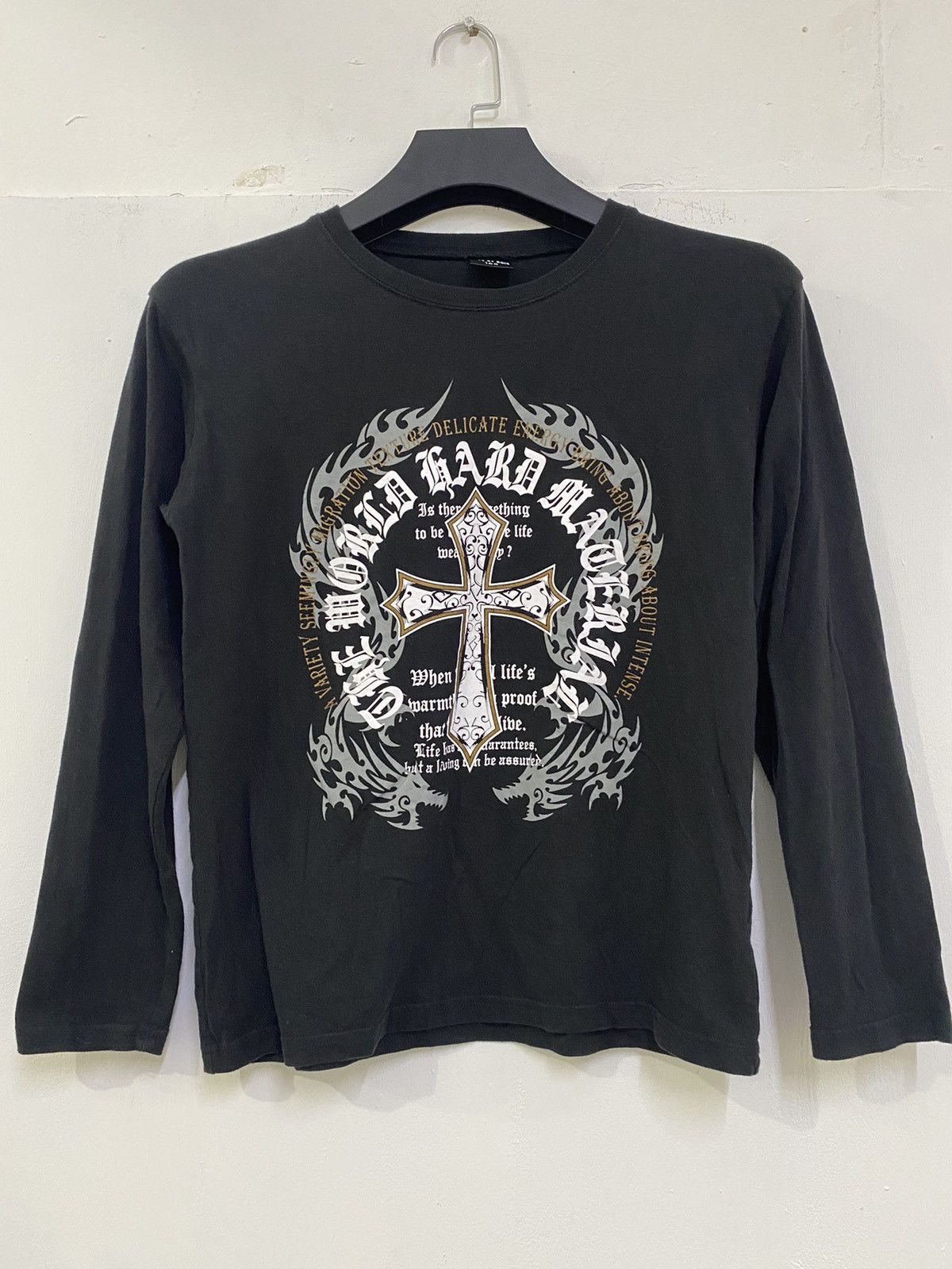 💥 PUNK DESIGN CROSS “THE WORLD HARD MATERIAL” VERY RARE