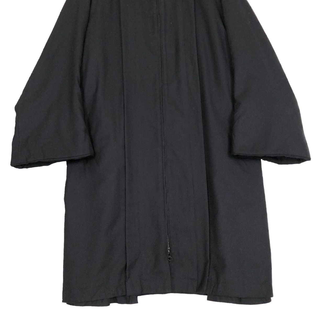 Yohji Yamamoto Vintage Yohji Yamamoto Femme 2005SS Hooded Wool Overcoat Size S / US 4 / IT 40 - 8 Thumbnail
