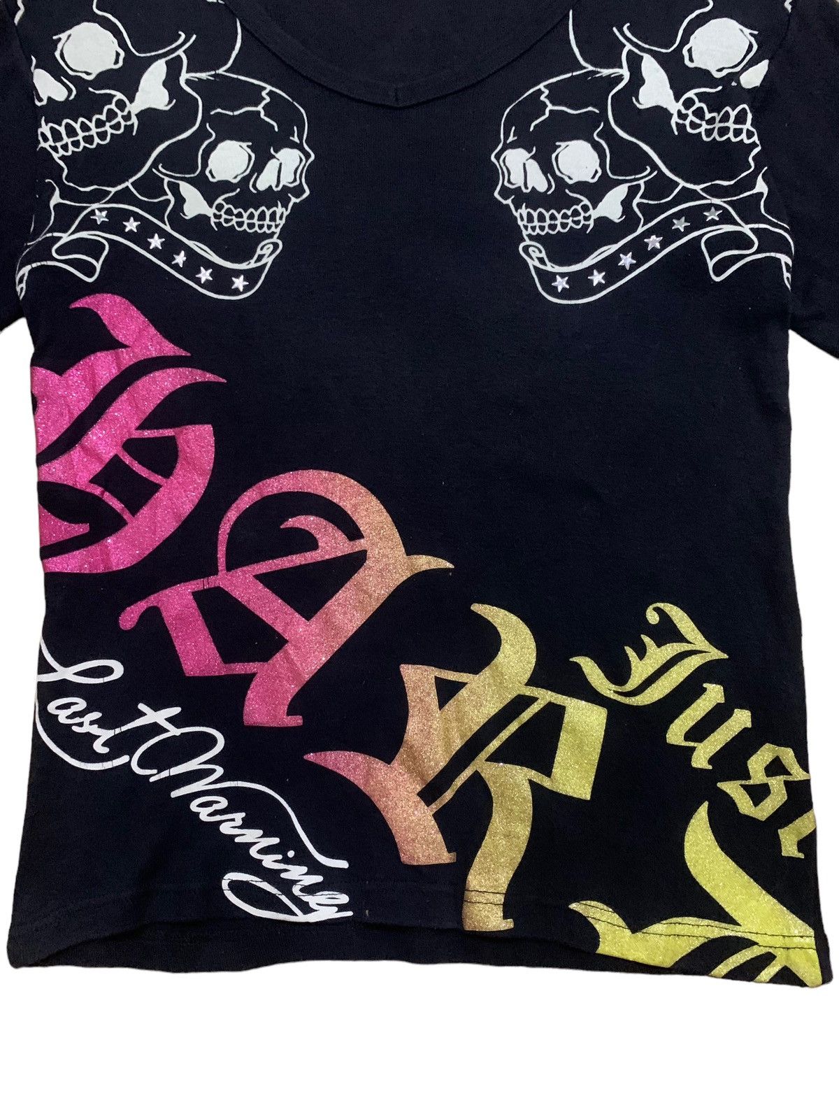 14th Addiction × Le Grande Bleu (L.G.B.) × Seditionaries Vintage Japanese Detectibe Struct Skull Punk Gothic Tshirt Size US M / EU 48-50 / 2 - 5 Thumbnail
