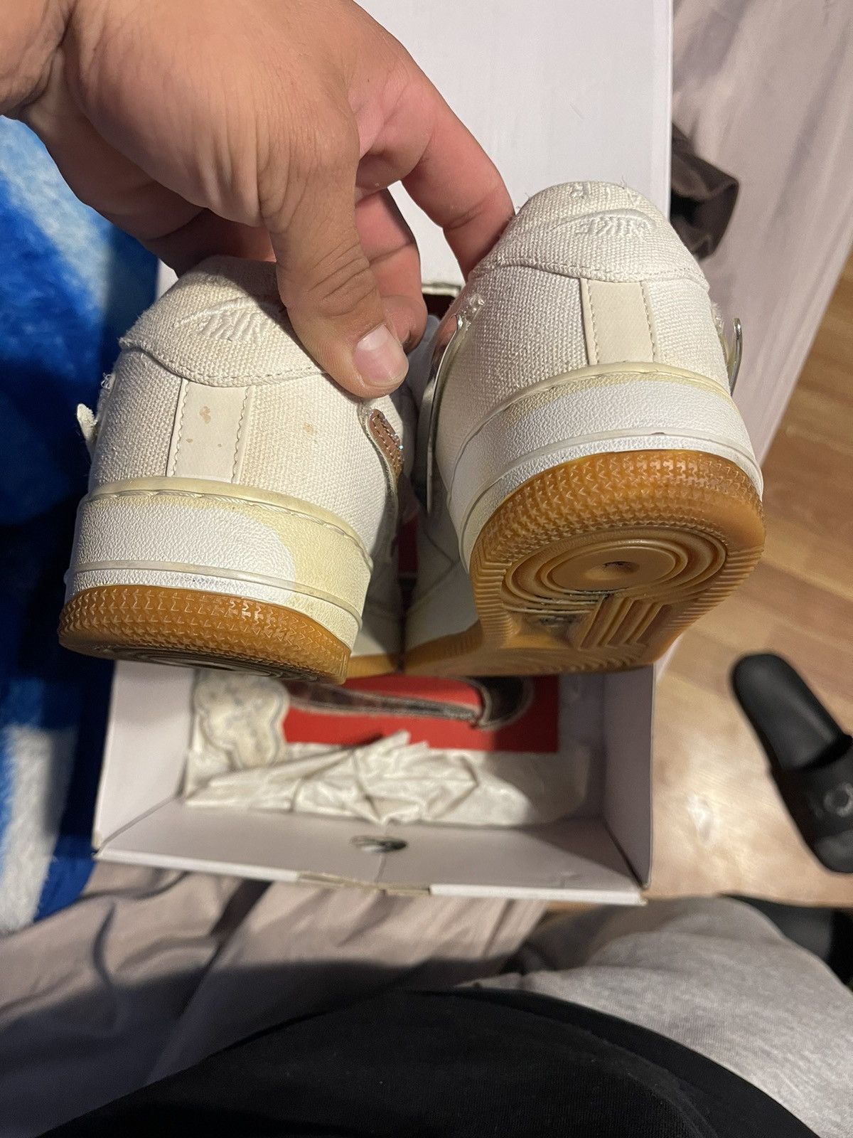 Travis Scott Travis scott Air force 1 Size US 8.5 / EU 41-42 - 7 Thumbnail