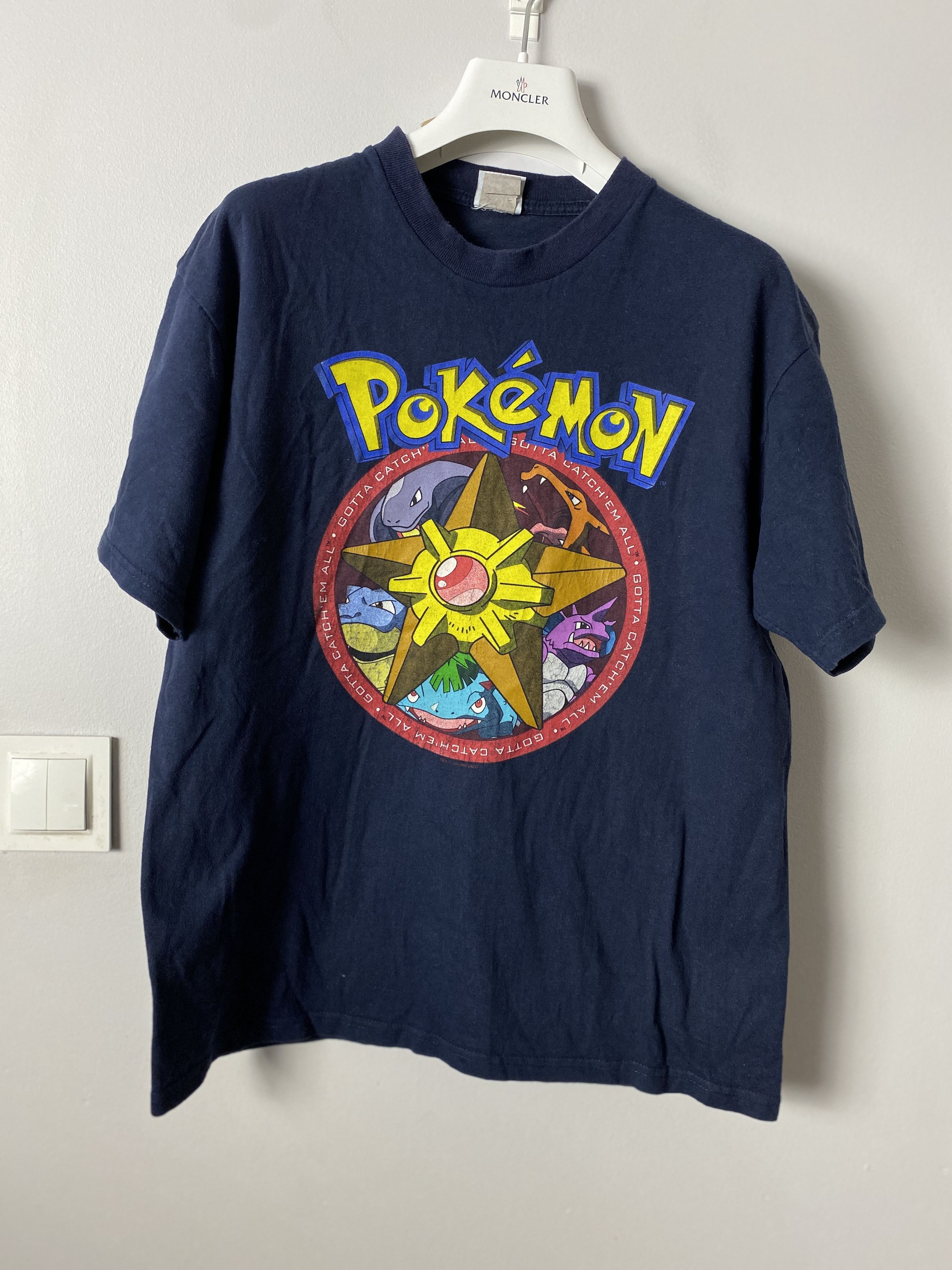 Nintendo × Pokemon × Vintage Pokemon Nintendo 1999 t-shirt tee printed Size US S / EU 44-46 / 1 - 1 Thumbnail