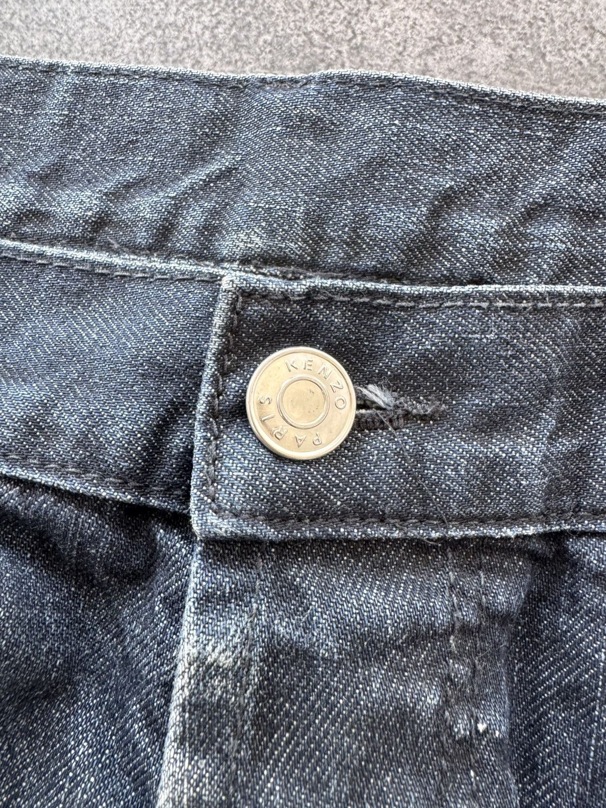 Kenzo Kenzo vintage Y2K distressed denim jeans y2k Size US 36 / EU 52 - 5 Thumbnail
