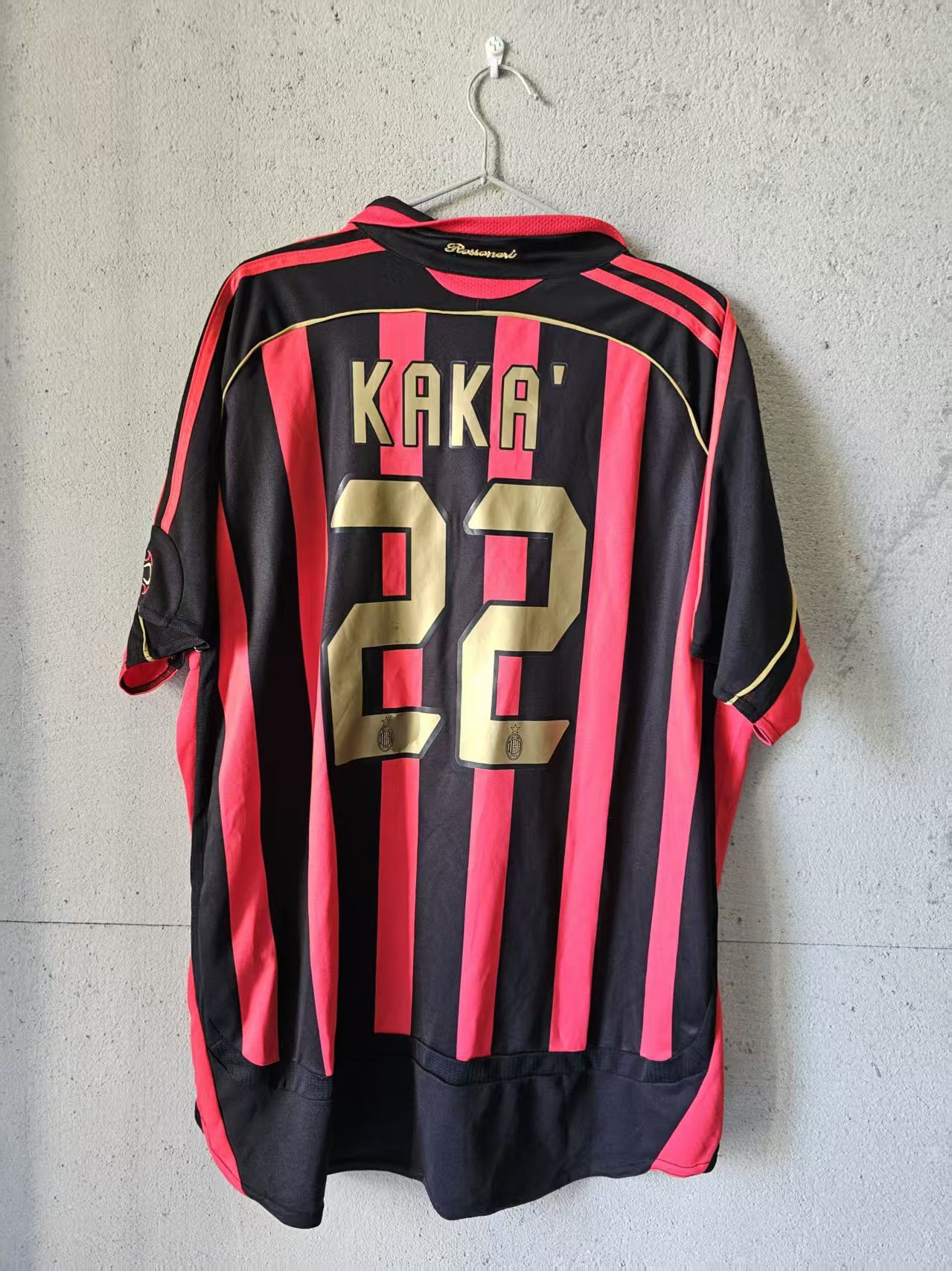 Other 2006 2007 AC Milan #22 Kaka Jersey Home Size US XL / EU 56 / 4 - 1 Thumbnail
