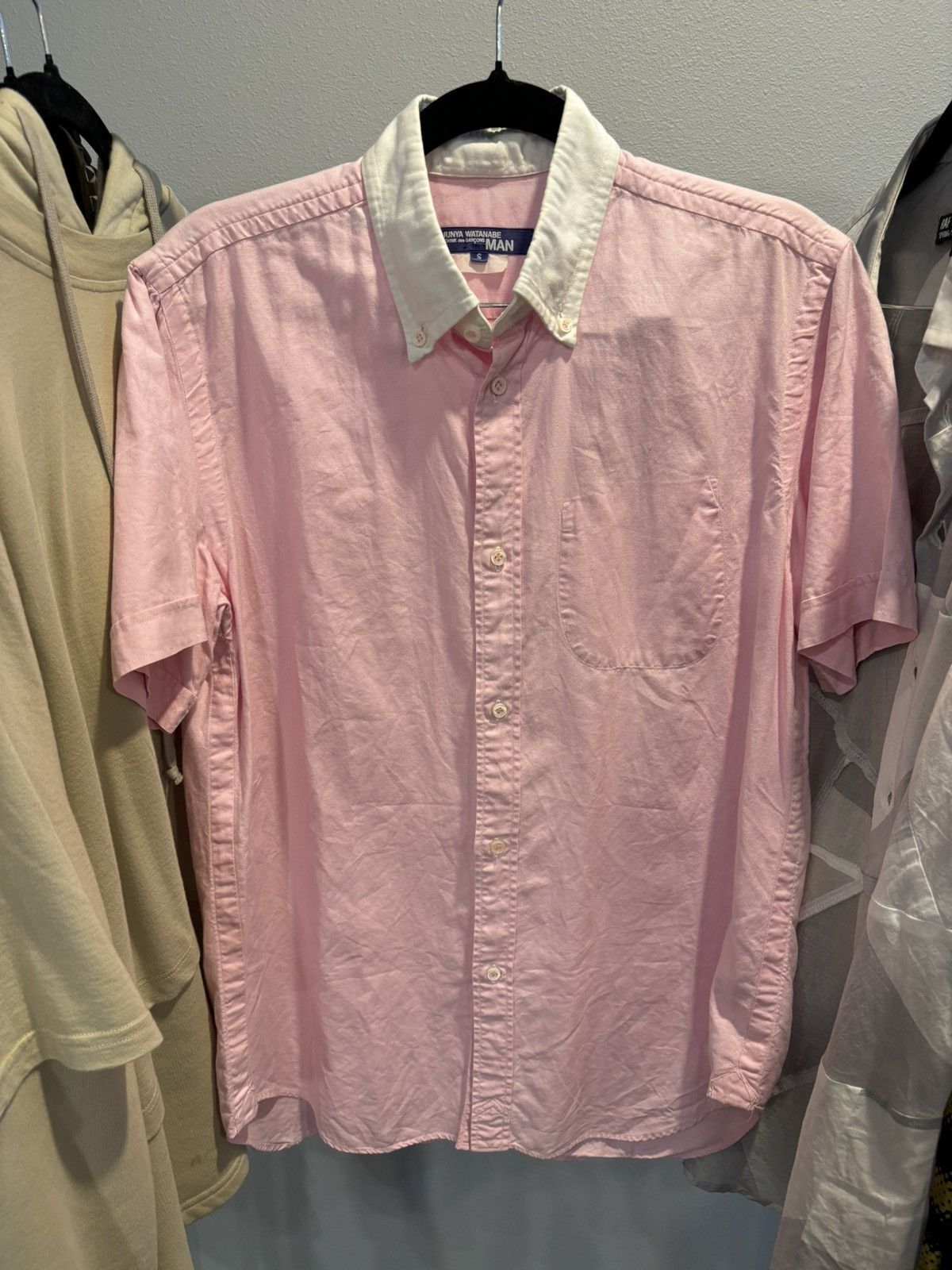 Junya Watanabe Junya Watanabe AW07 Pink Button Up Shirt 👕 Size US S / EU 44-46 / 1 - 1 Thumbnail