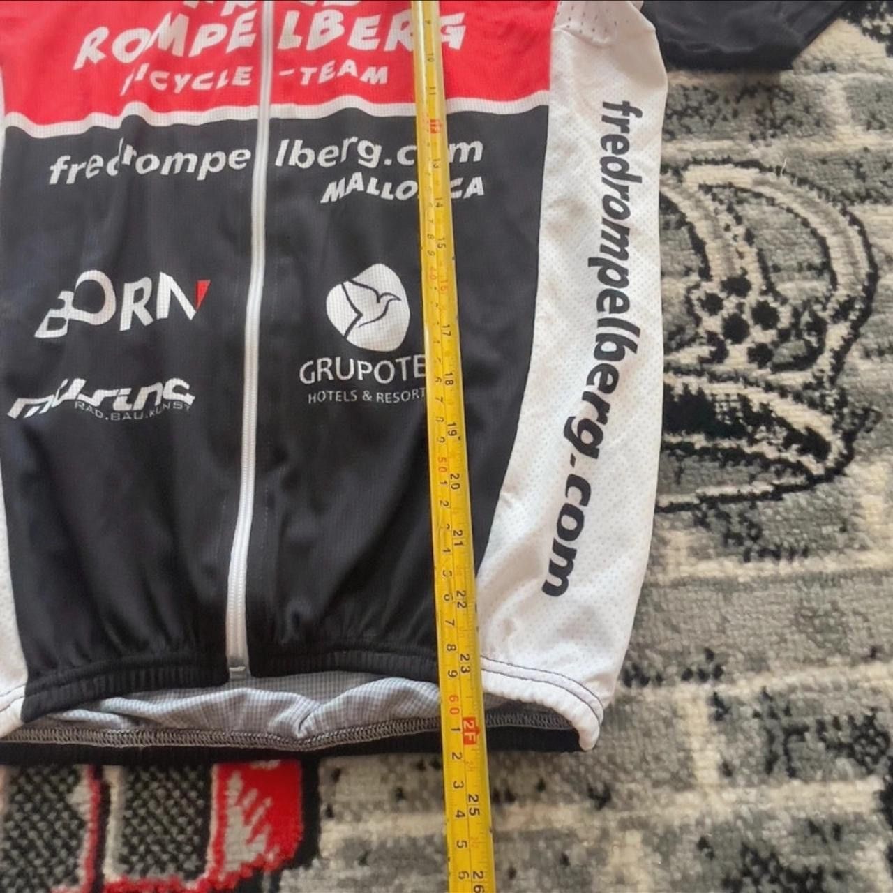Vintage Fred Rompelberg The Empire Vintage Black Cycling Jersey S Size US S / EU 44-46 / 1 - 3 Thumbnail