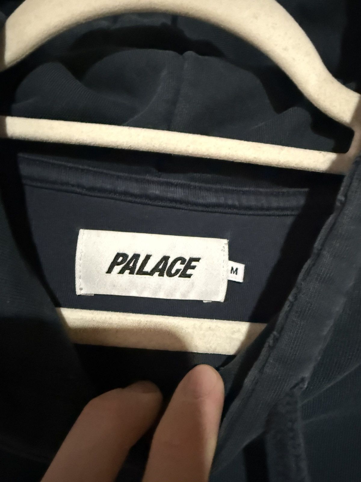 Supreme 2020 Palace Tri‑Chenille Hoodie Navy Blue Premium Tri Logo Size US M / EU 48-50 / 2 - 3 Thumbnail